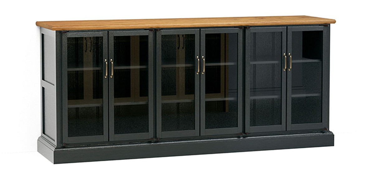 Freestanding Counter with Glazed Double Doors TEST