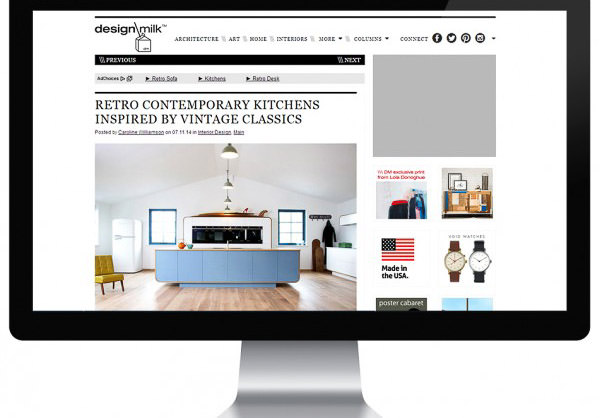 Design Milk feature deVOL!