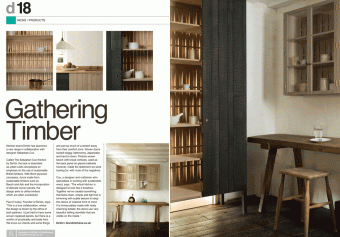 The very first mag feature for our Sebastian Cox Kitchen!