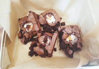 Recipe- Creme Egg Brownies