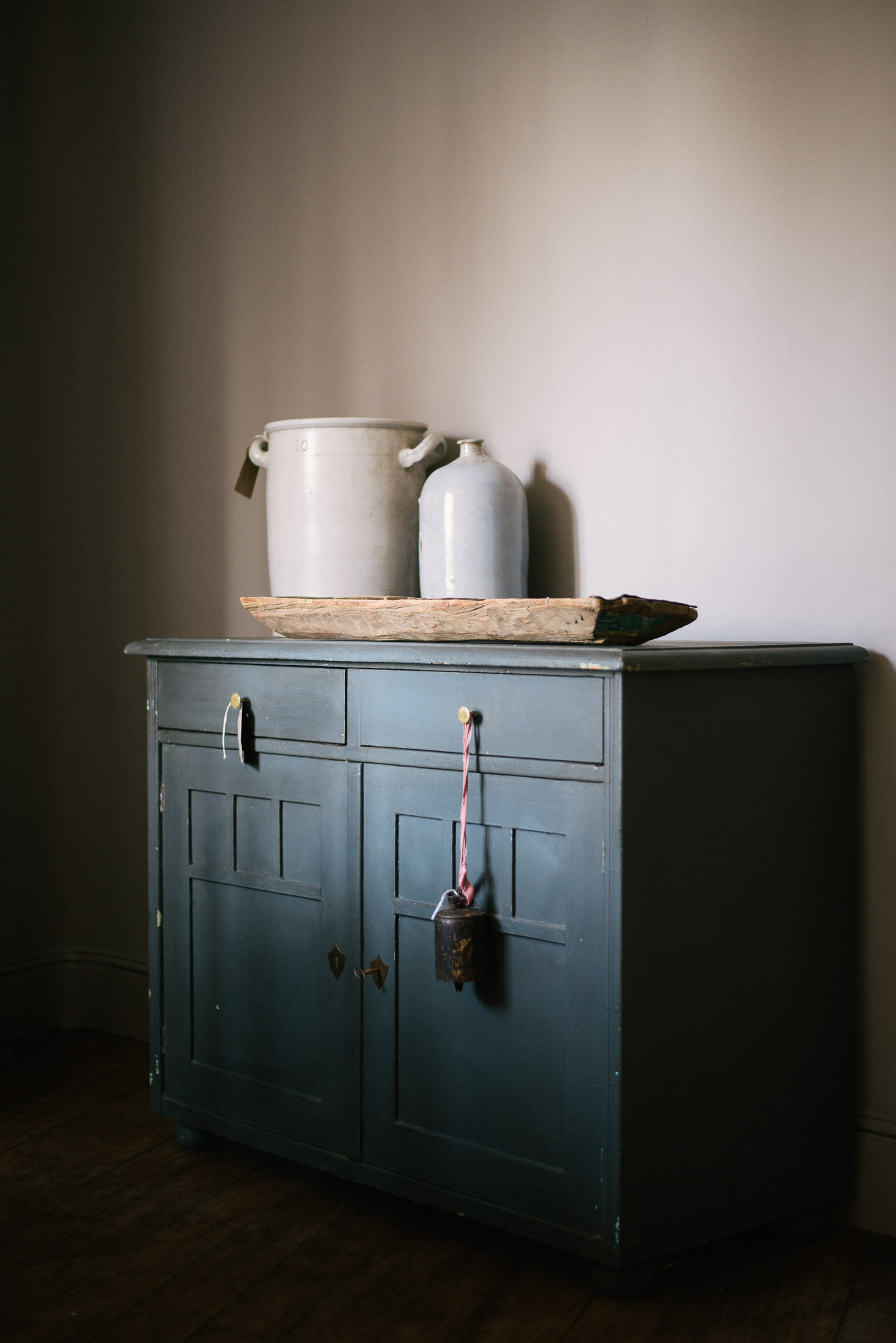 Cupboards, pots and simple inspiration here at Cotes Mill