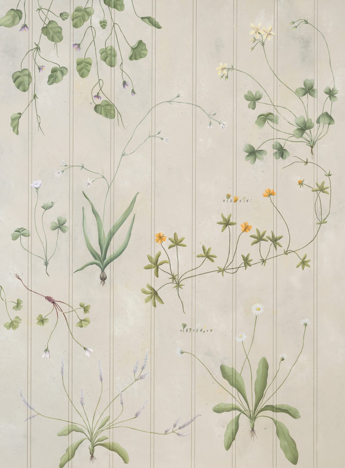'Wild Flowers' is the most delicate and understated of all our designs. 
