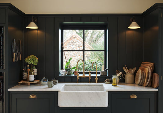The ultimate kitchen luxury, a marble sink!