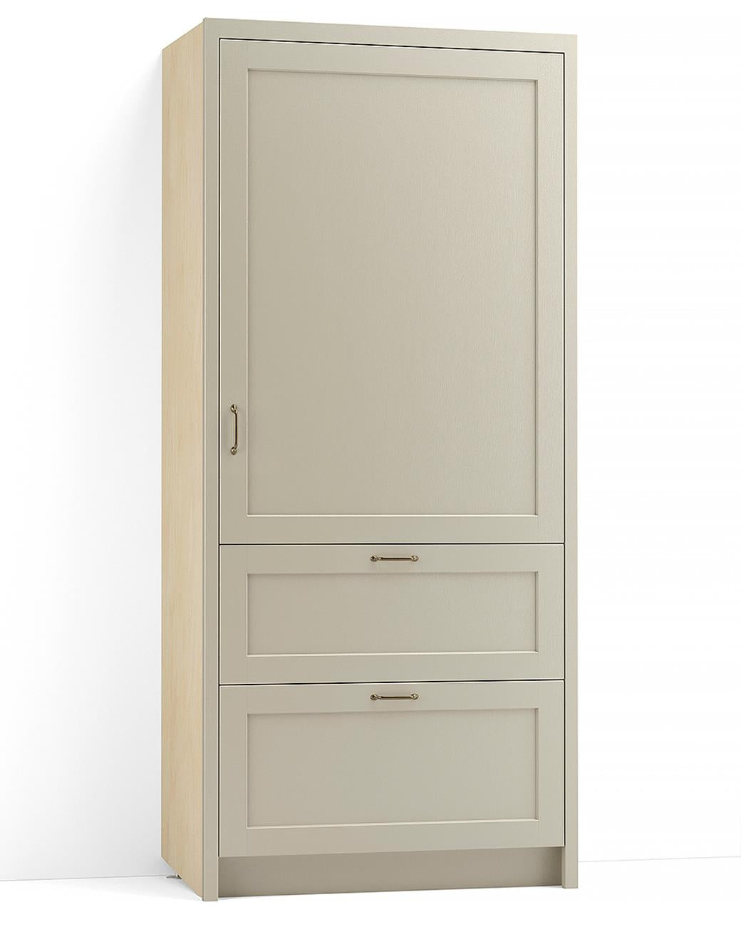 38 5/8" Full Height Fridge/Freezer with Drawers