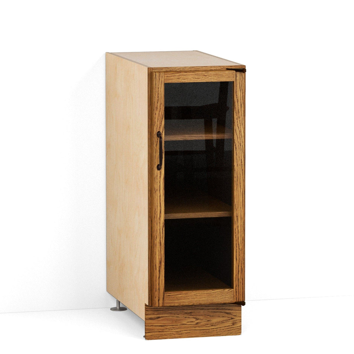 12 3/8" Glazed Base Cabinet