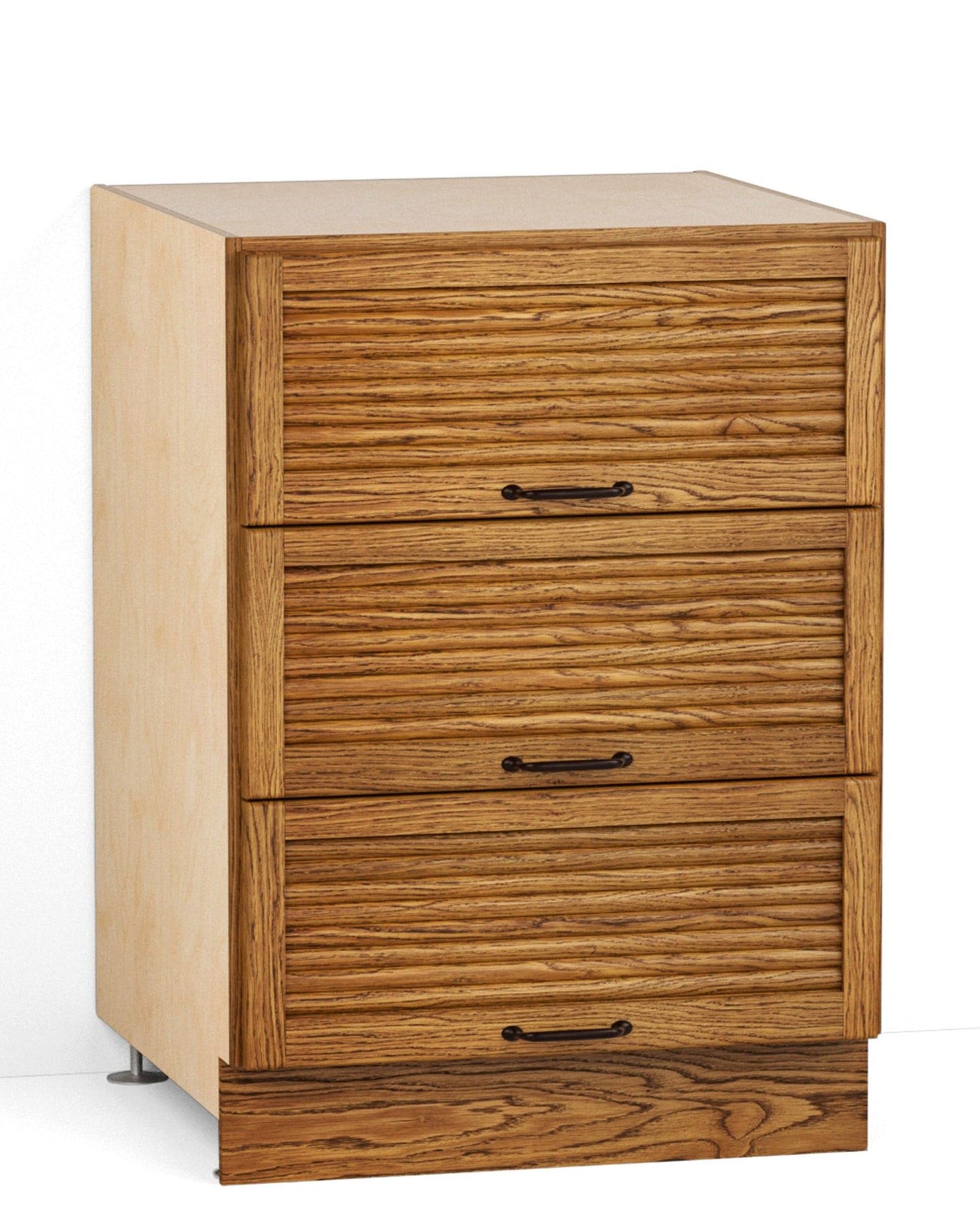 24 3/4" Tambour Drawer Cabinet