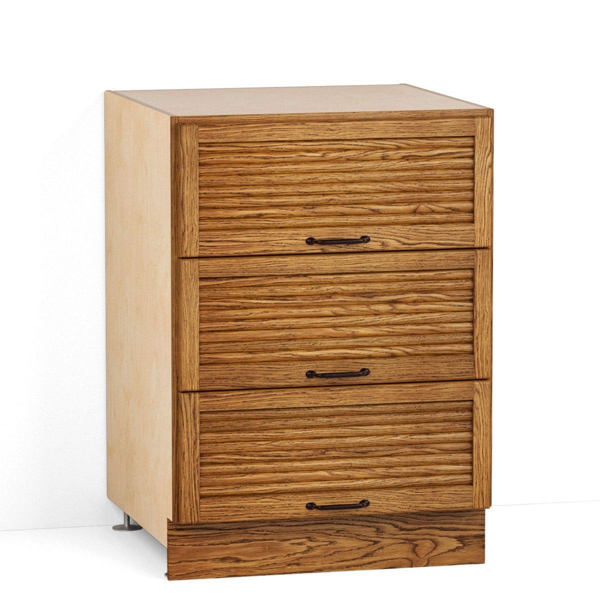 24 3/4" Tambour Drawer Cabinet