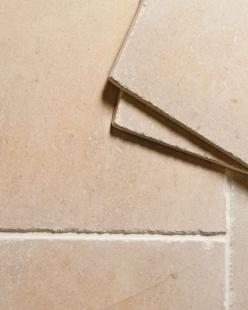Vintage Bronze Limestone - 23 5/8" x free lengths (3/4" thick)