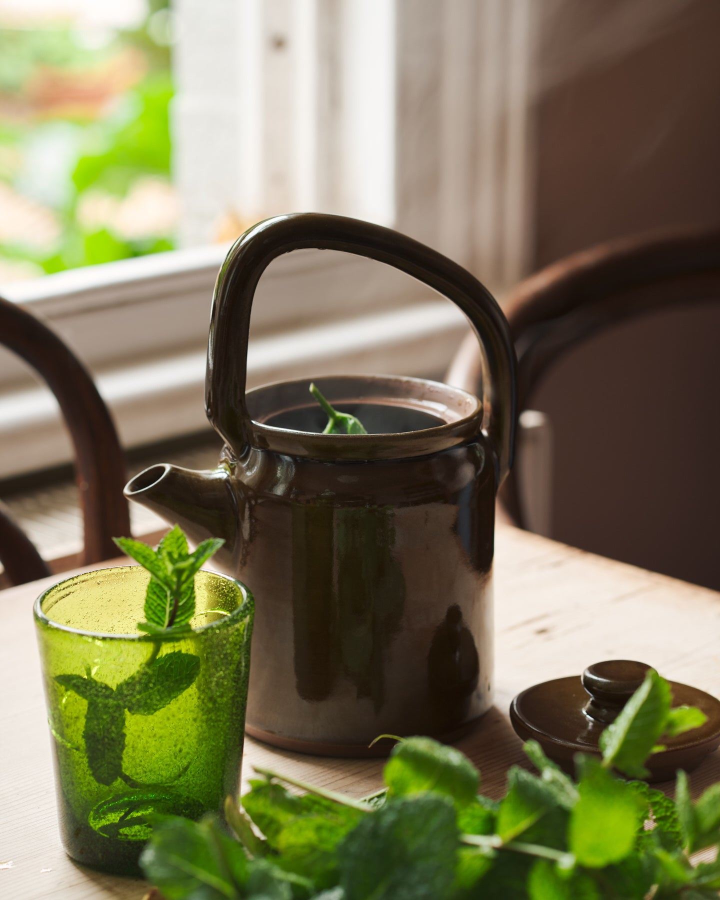 The Amber Glaze Teapot (Second)