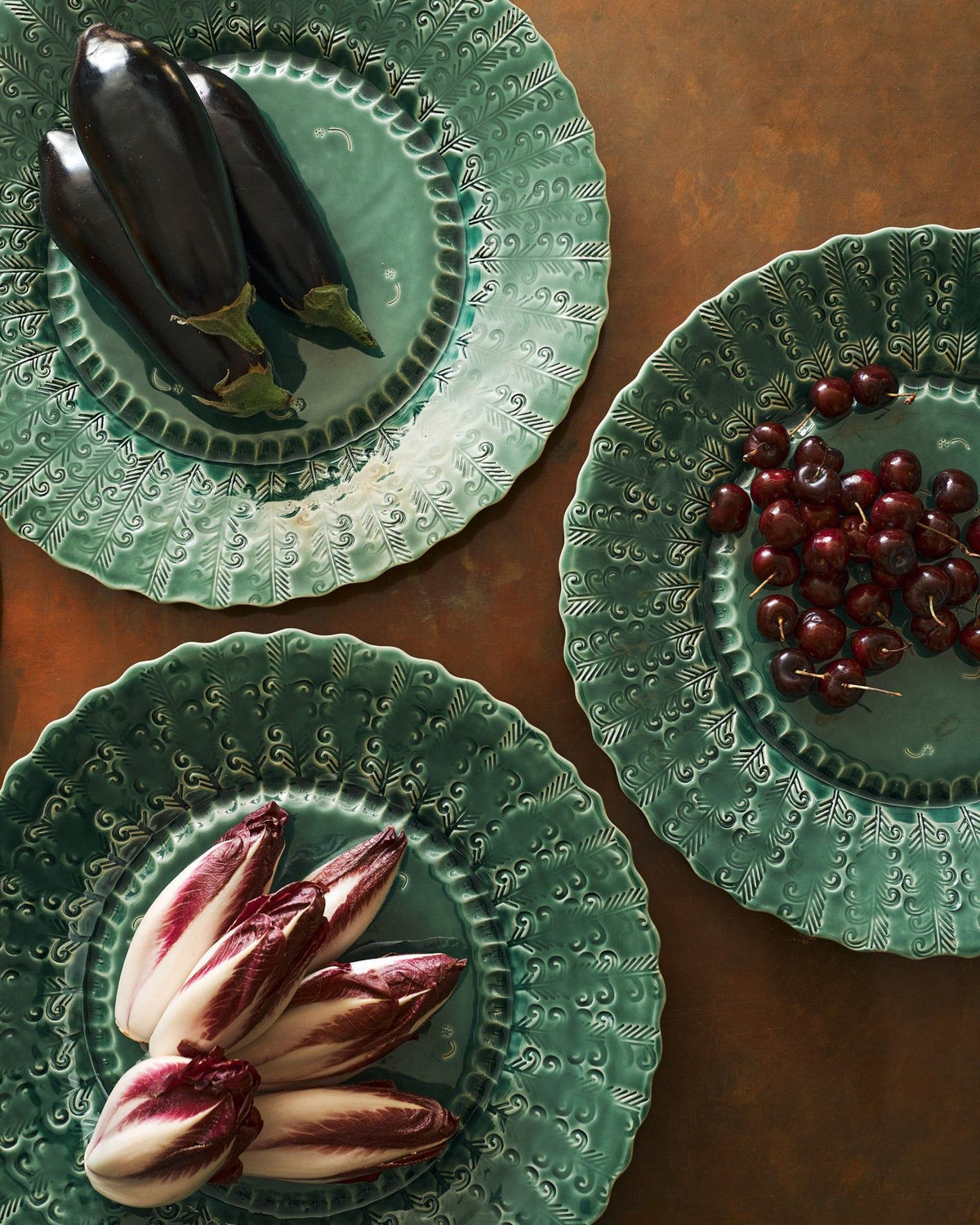 Grand Heirloom Platter - Sea Green TEST
