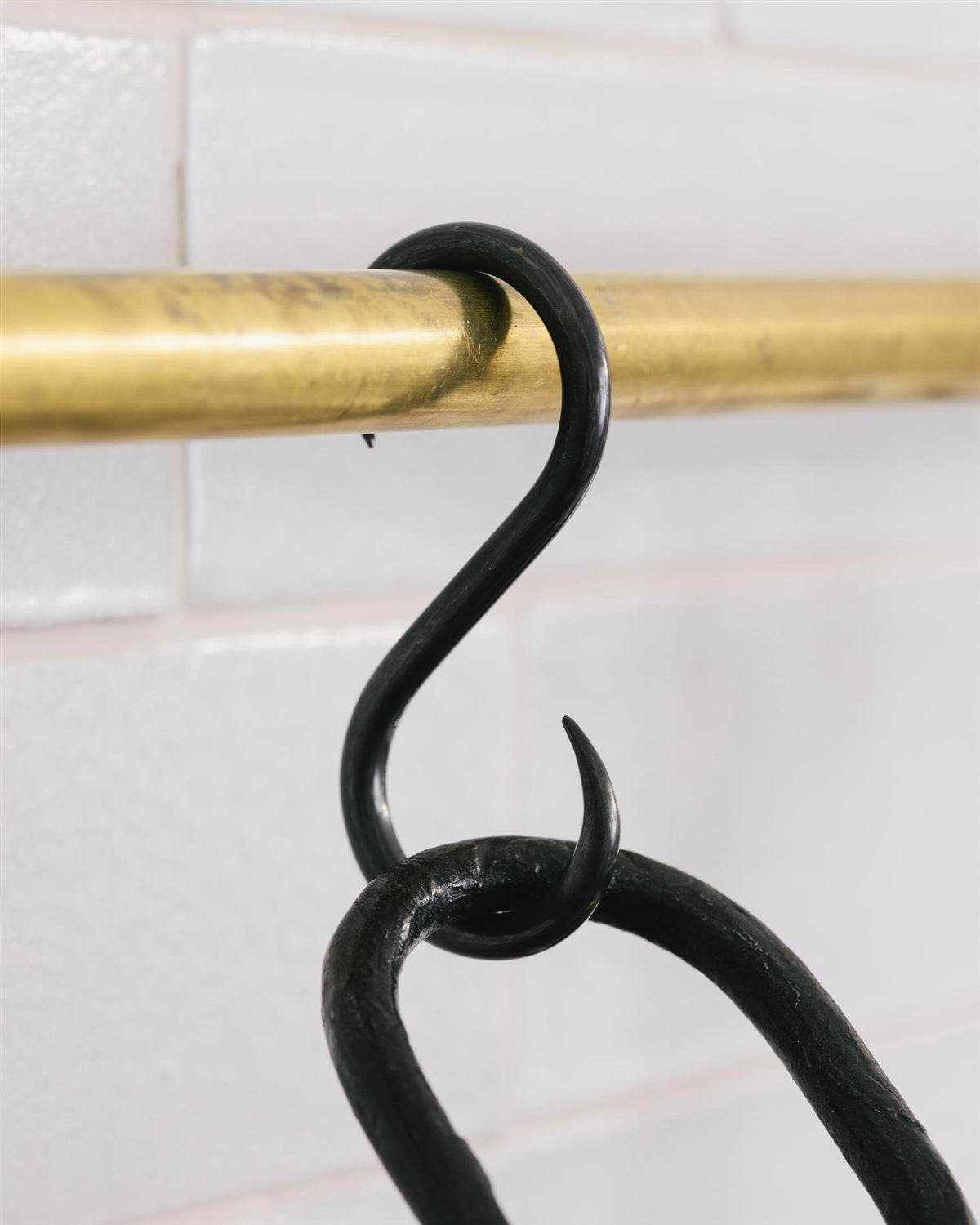 Oxidised Brass S Hook TEST