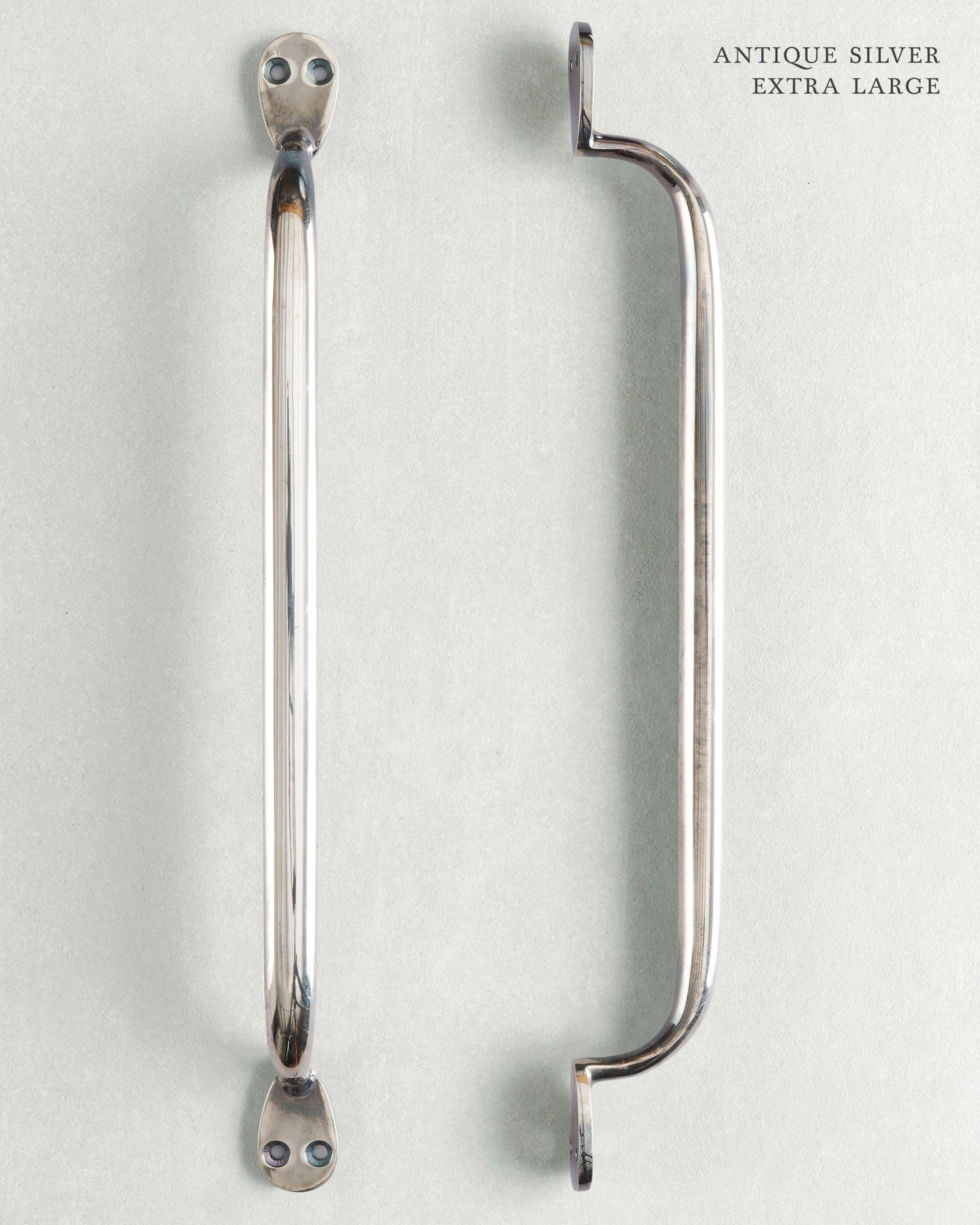 Antique Silver Pull Handle - Extra Large