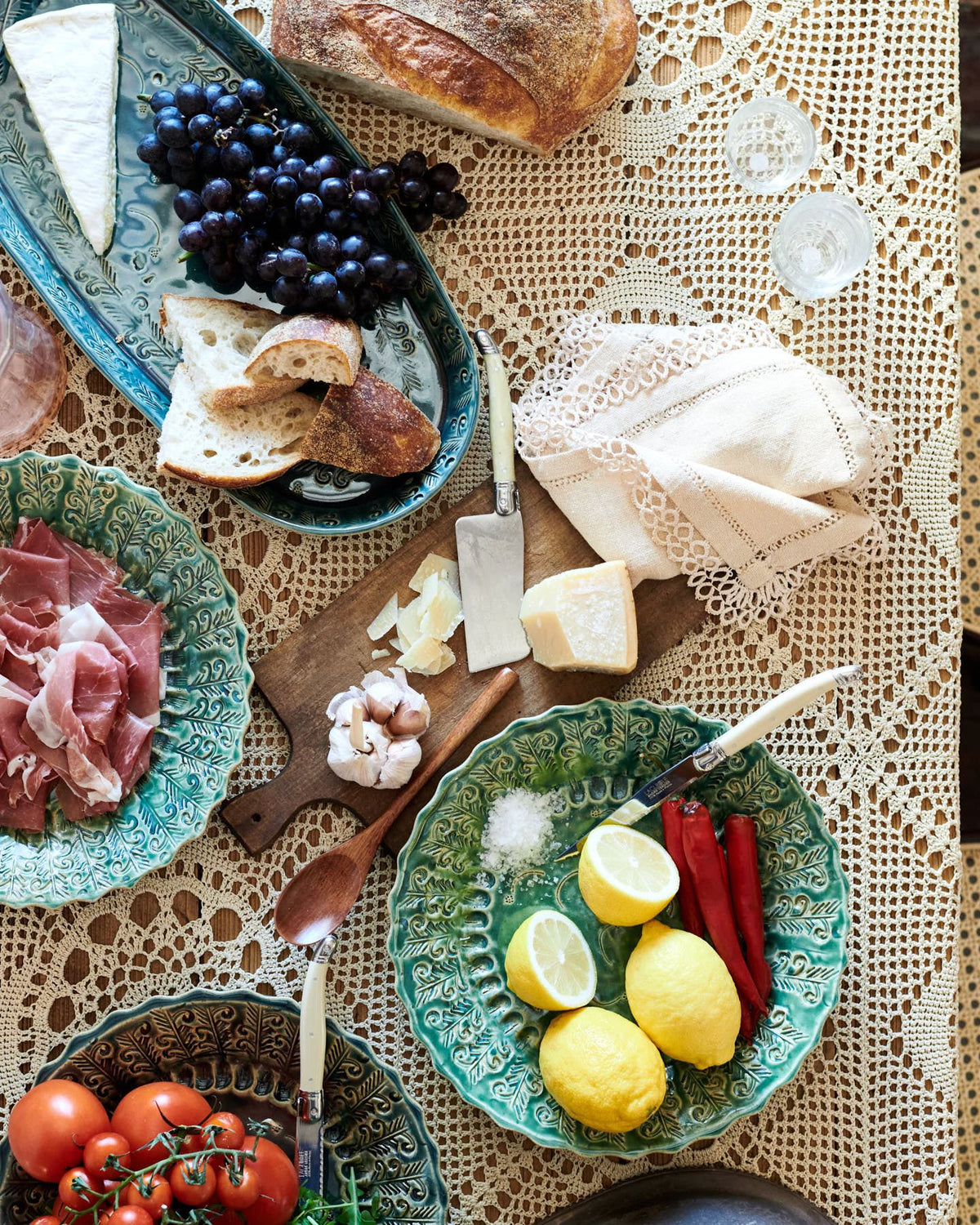 Oval Heirloom Platter - Indigo Blue TEST