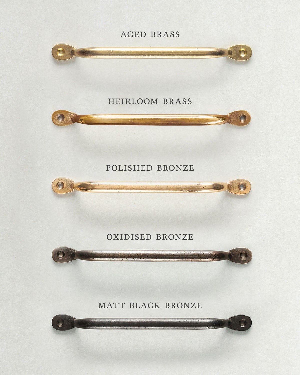Polished Bronze Pull Handle - Medium TEST