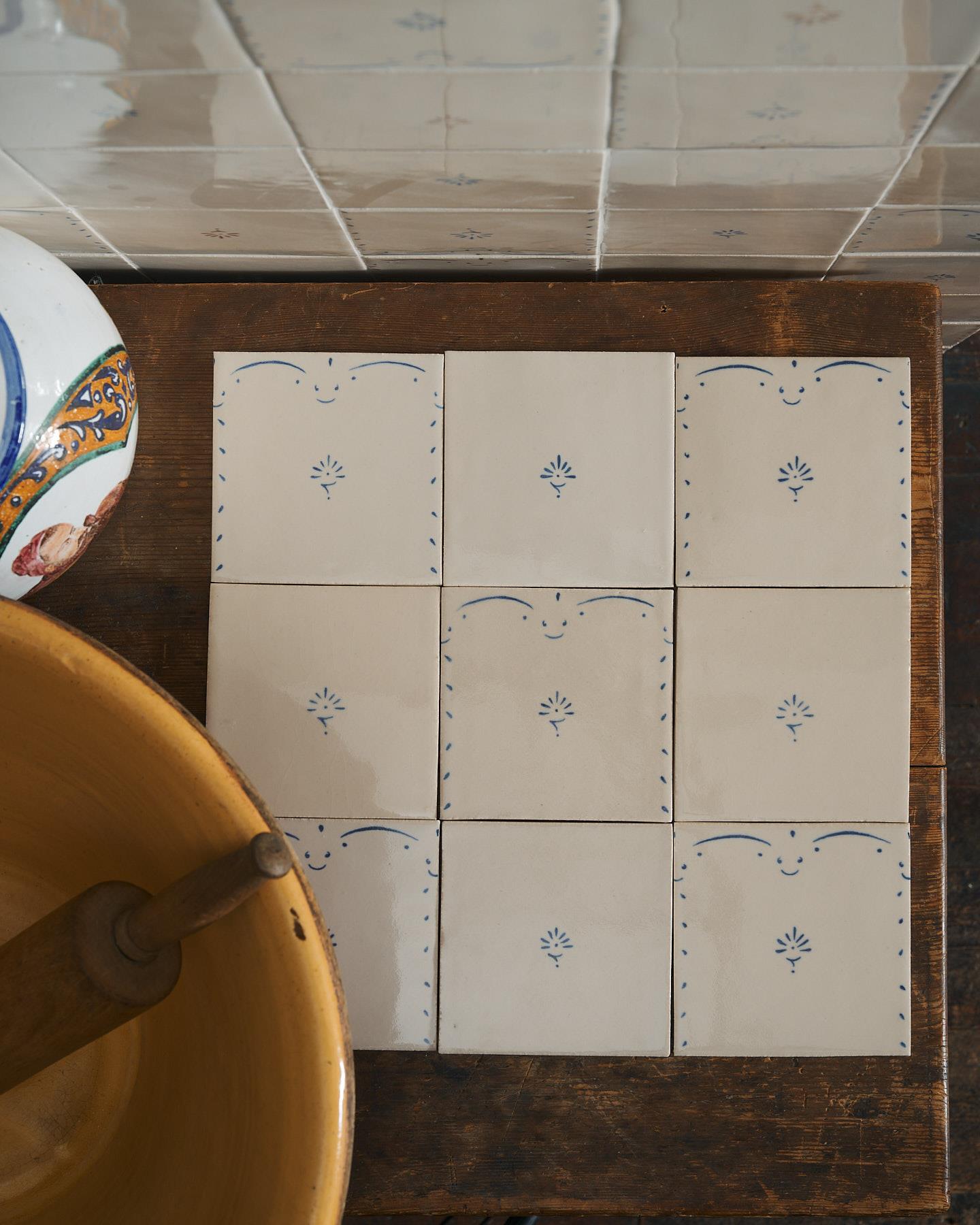 Ditsy Delft Tile - Delft in Blue
