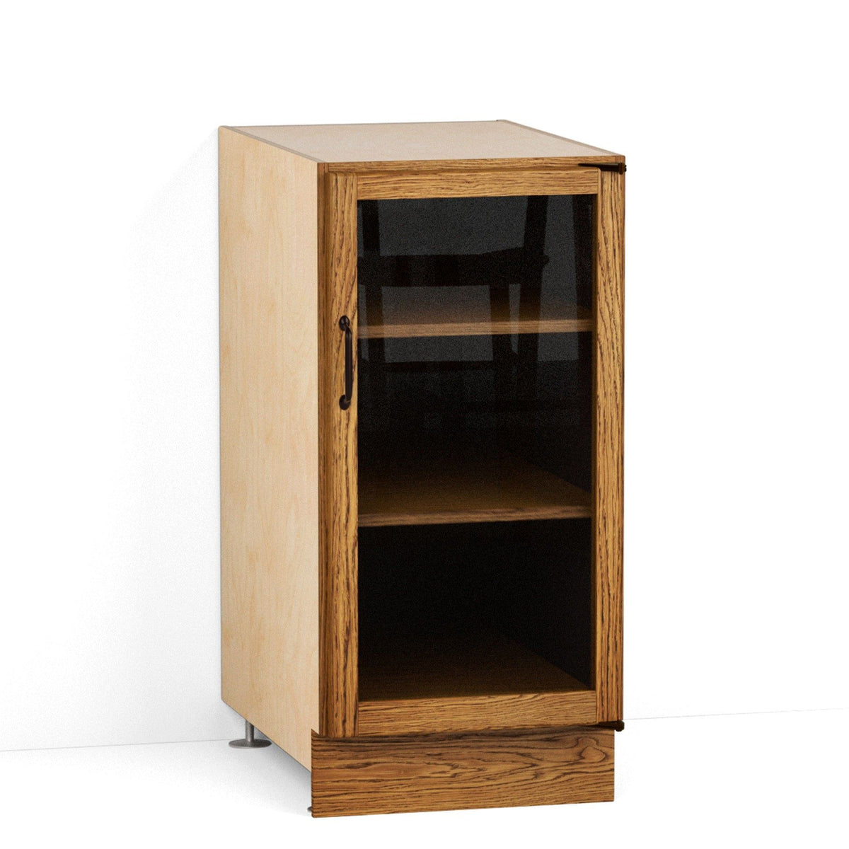 16 3/8" Glazed Base Cabinet
