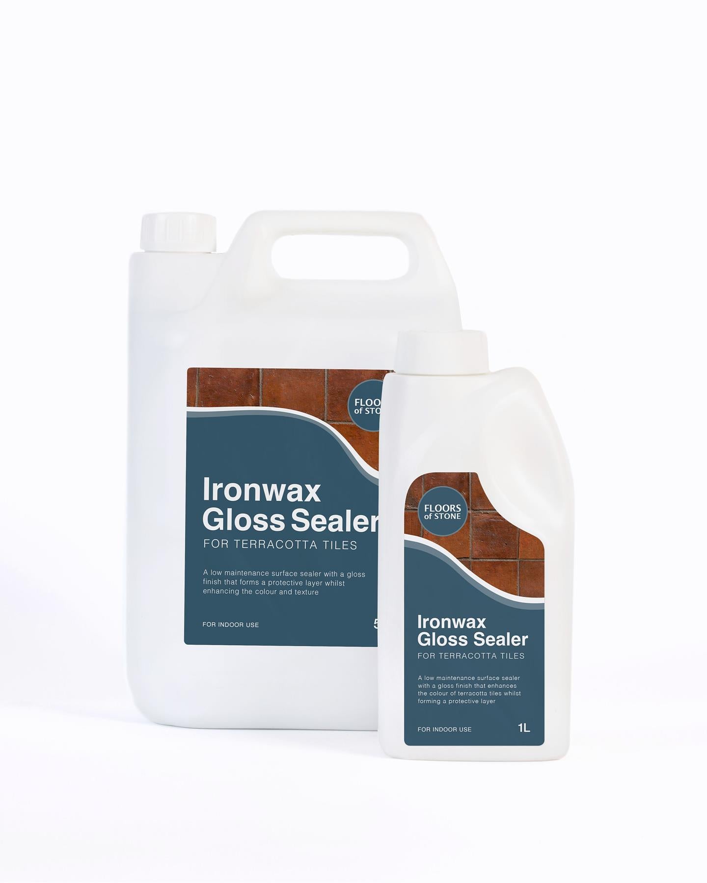 Ironwax Gloss Sealer for Terracotta Tiles - 5L