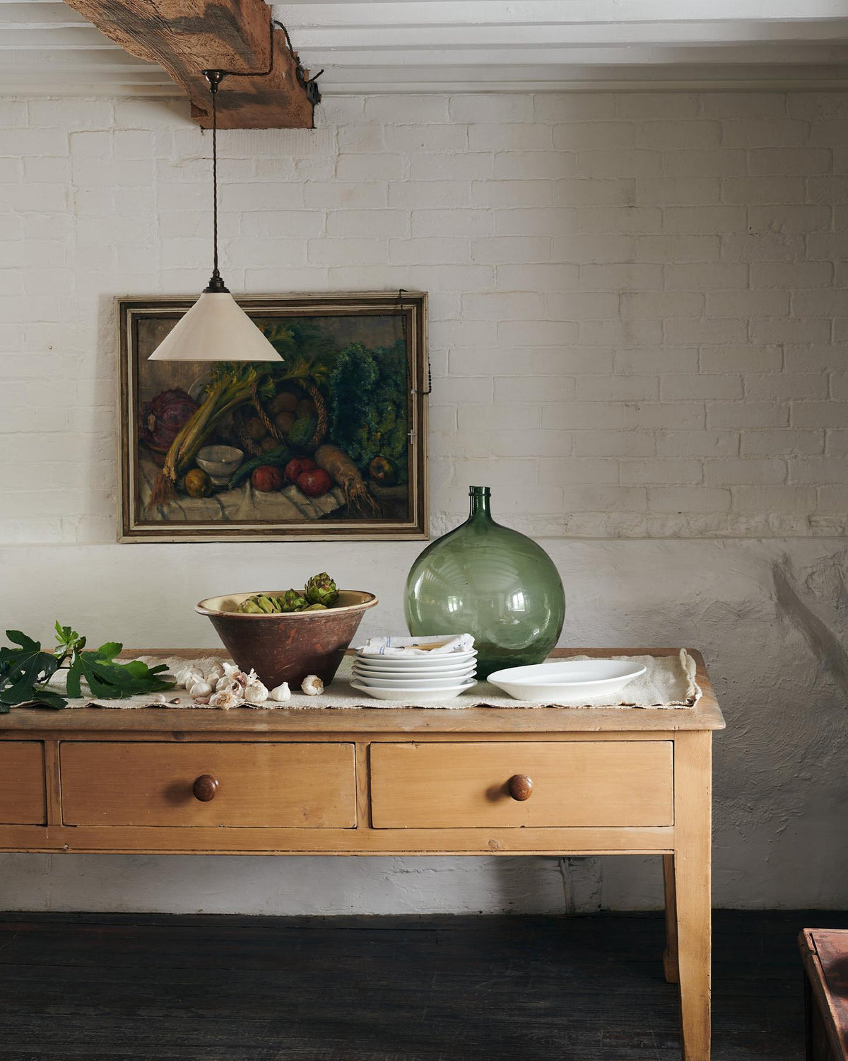 The Creamware Pendant Light - Large TEST