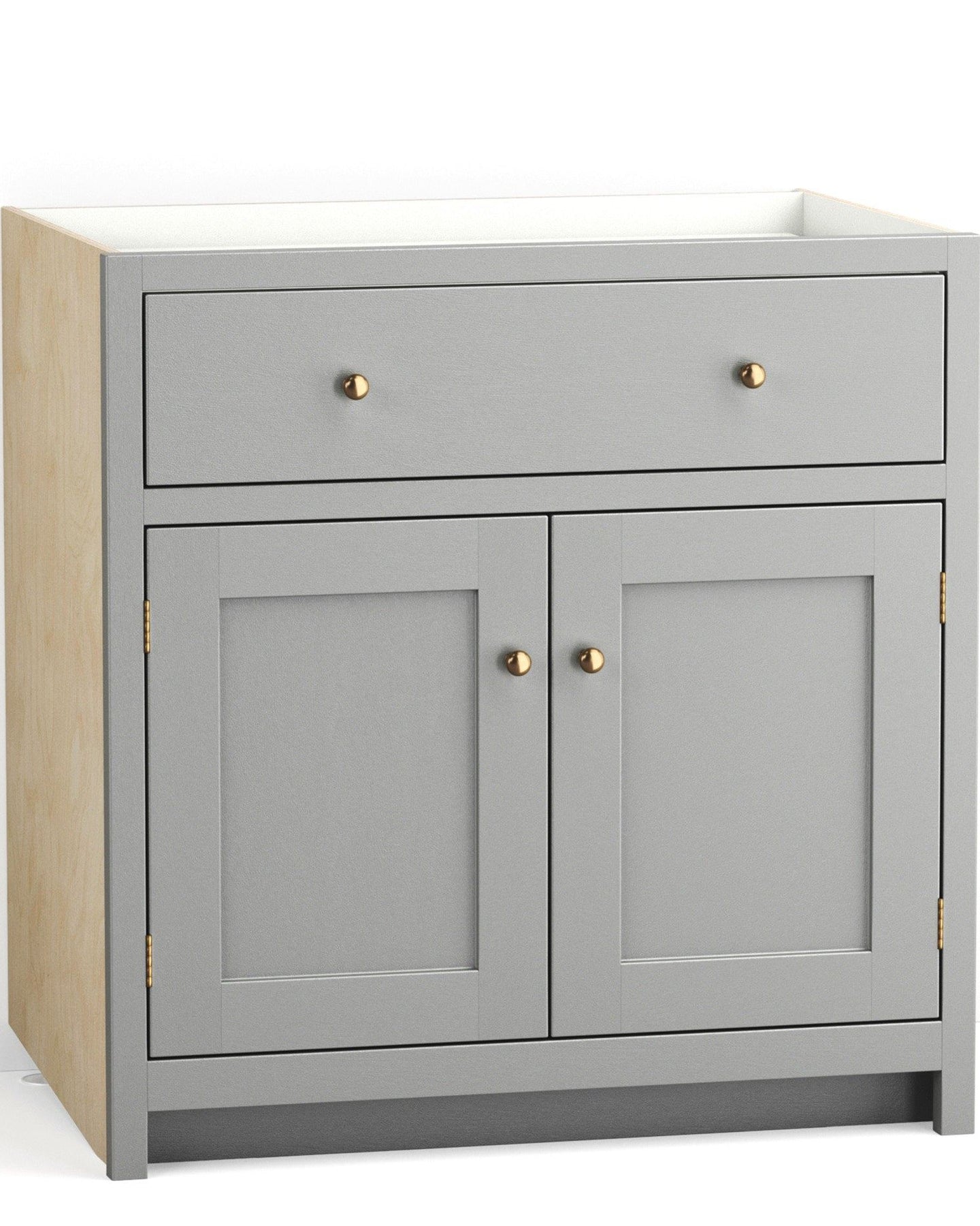 34 1/4" Door/Drawer Cabinet
