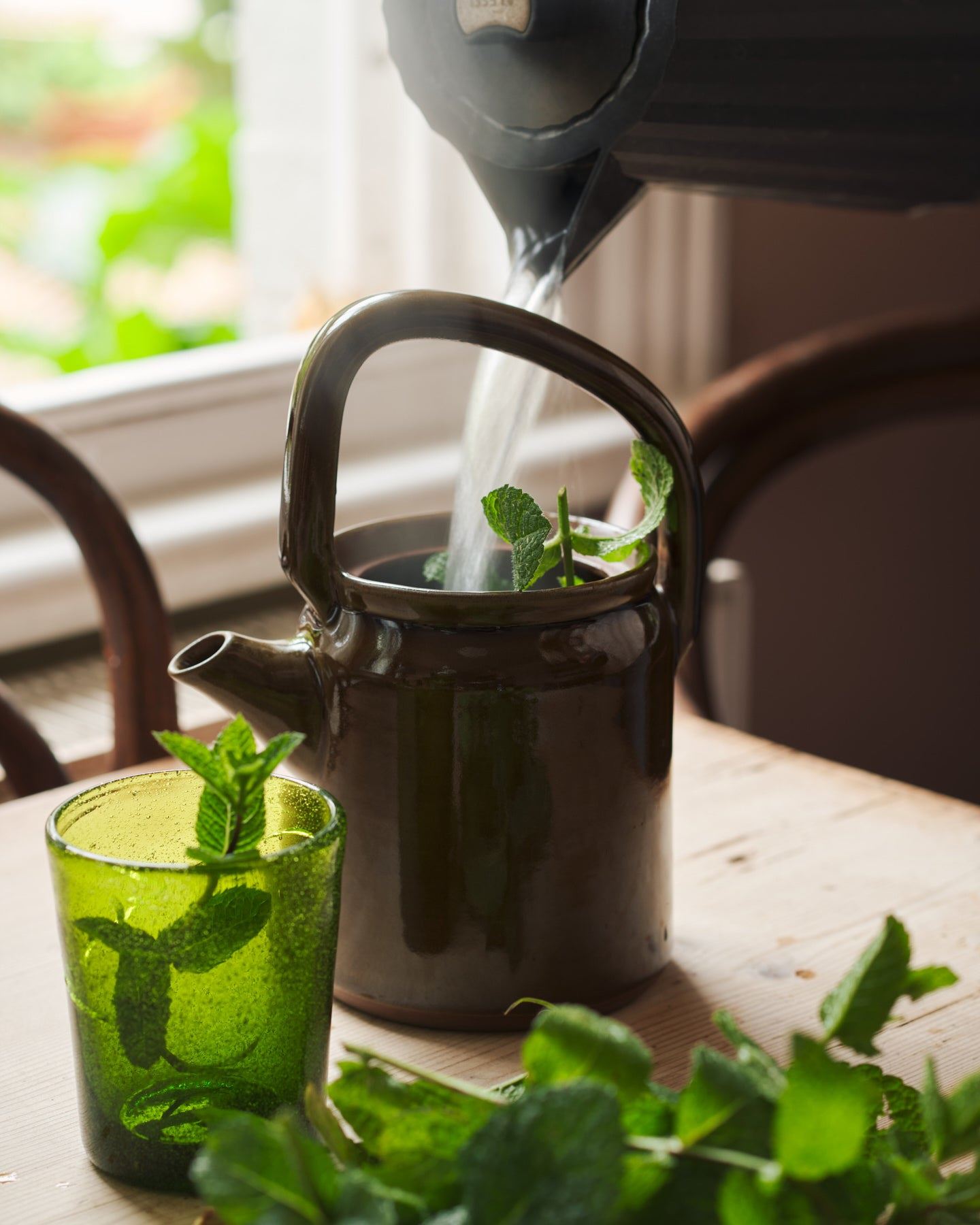 The Amber Glaze Teapot (Second)