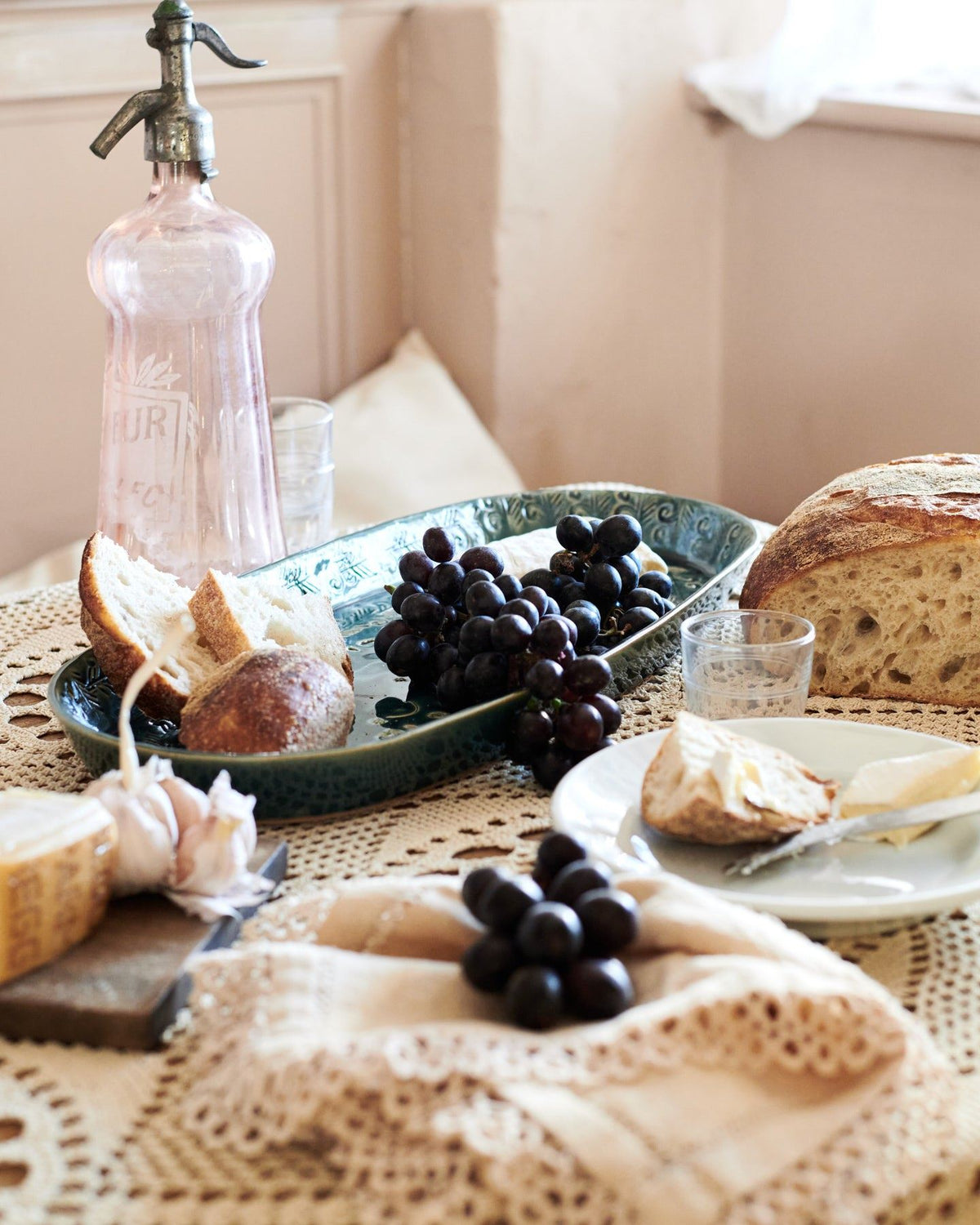 Oval Heirloom Platter - Indigo Blue (Second) TEST