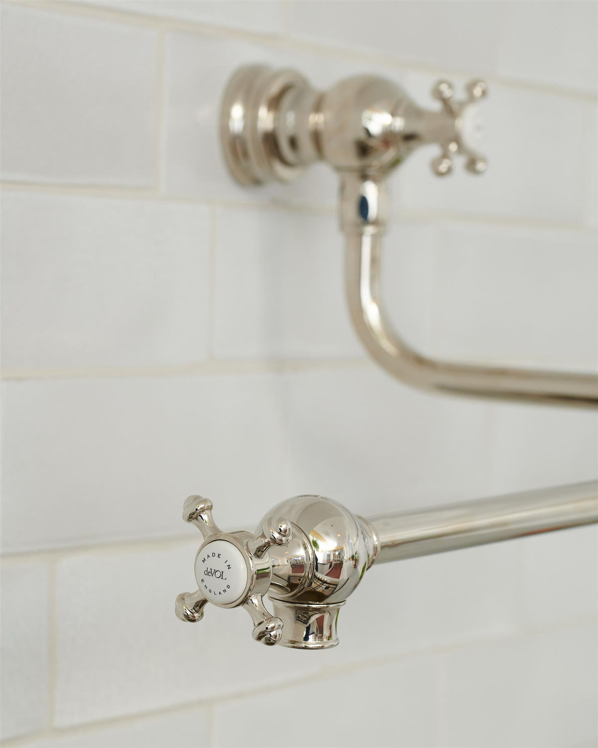 deVOL Nickel Pot Filler Tap TEST