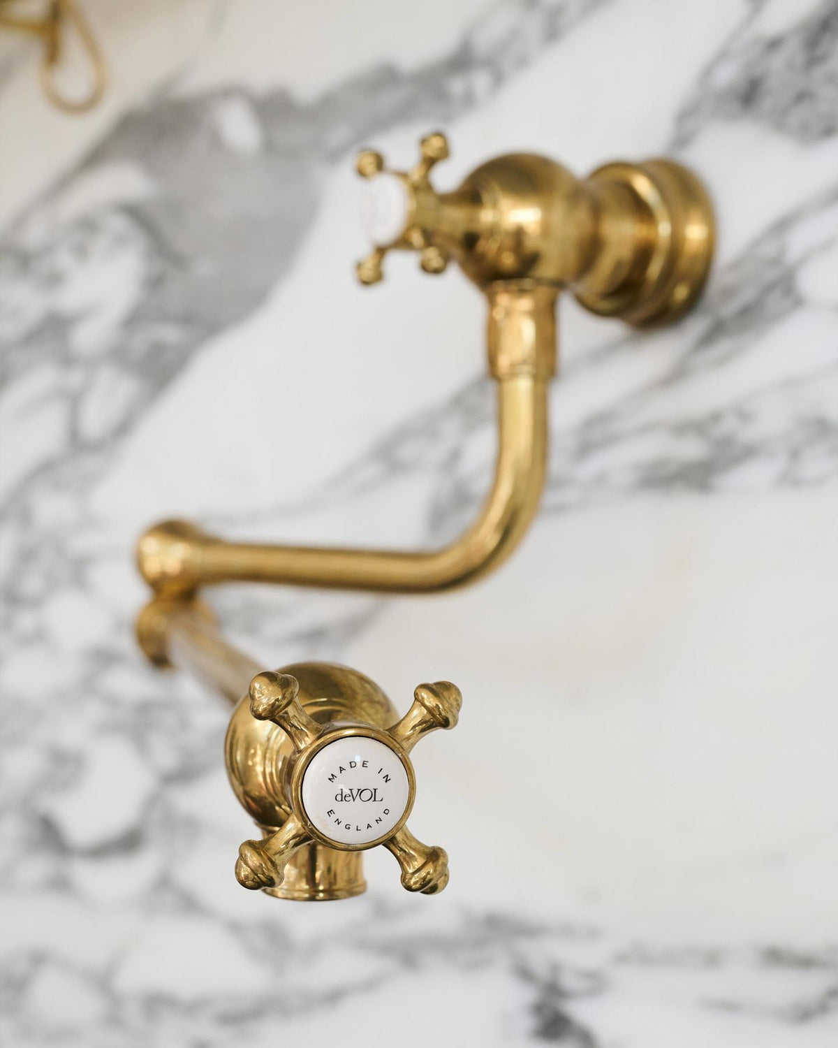 deVOL Aged Brass Pot Filler Tap TEST