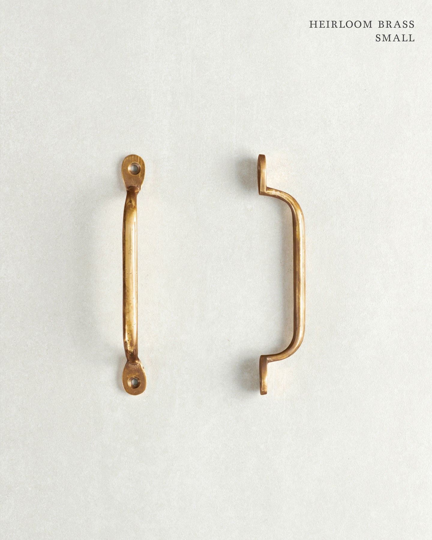 Heirloom Brass Pull Handle - Small
