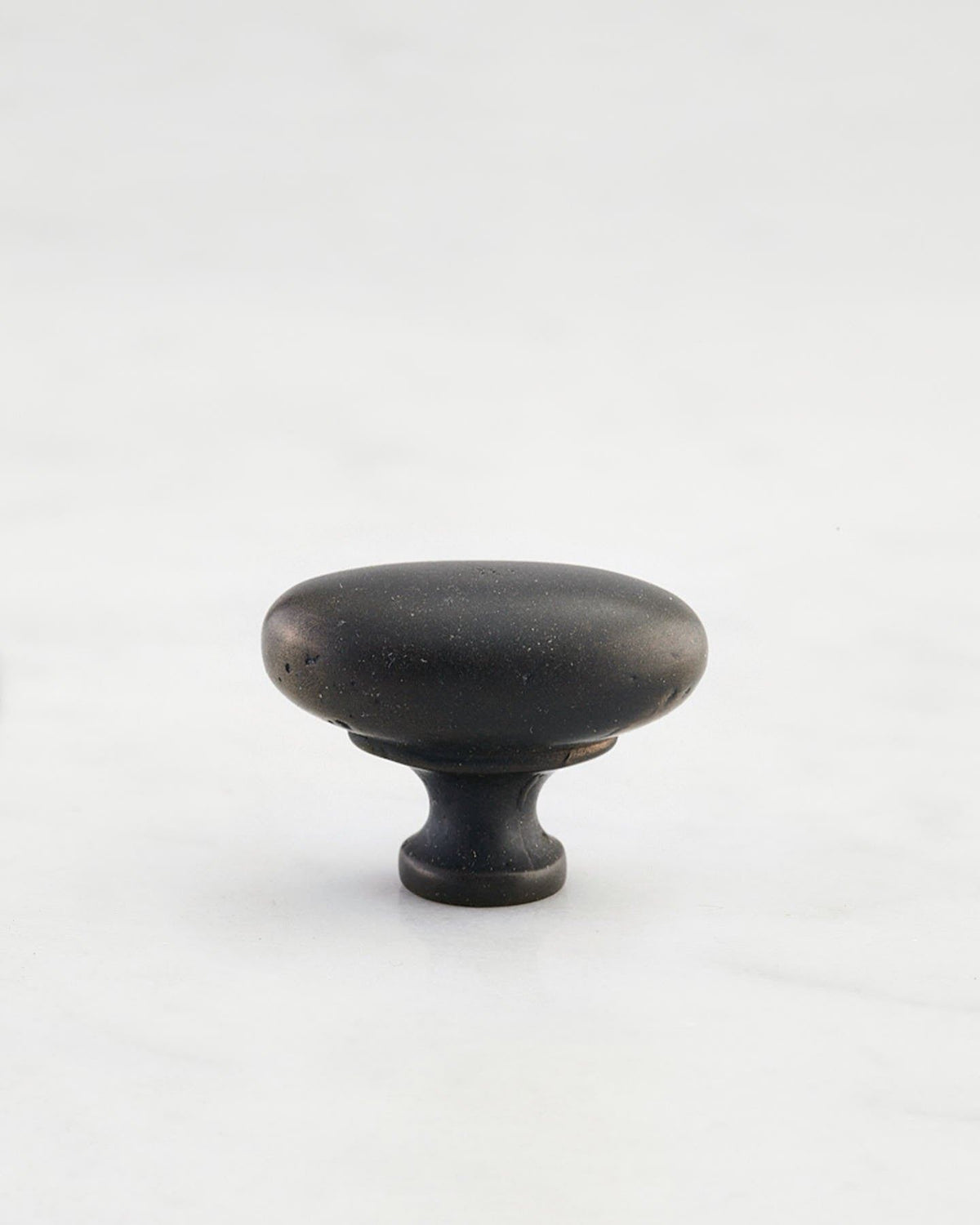 Matt Black Bronze Oval Knob - Small TEST