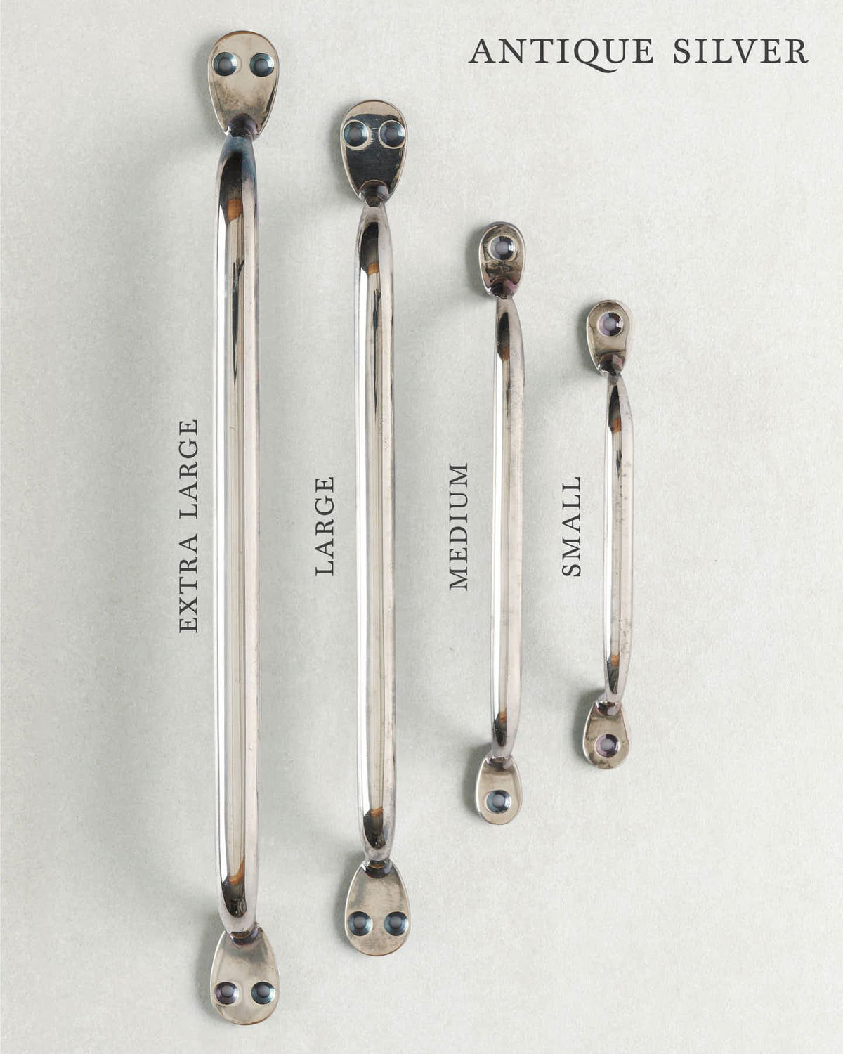 Antique Silver Pull Handle - Extra Large TEST