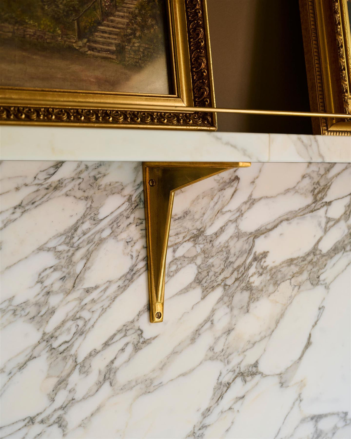 Classic Shelf Bracket - Brass TEST