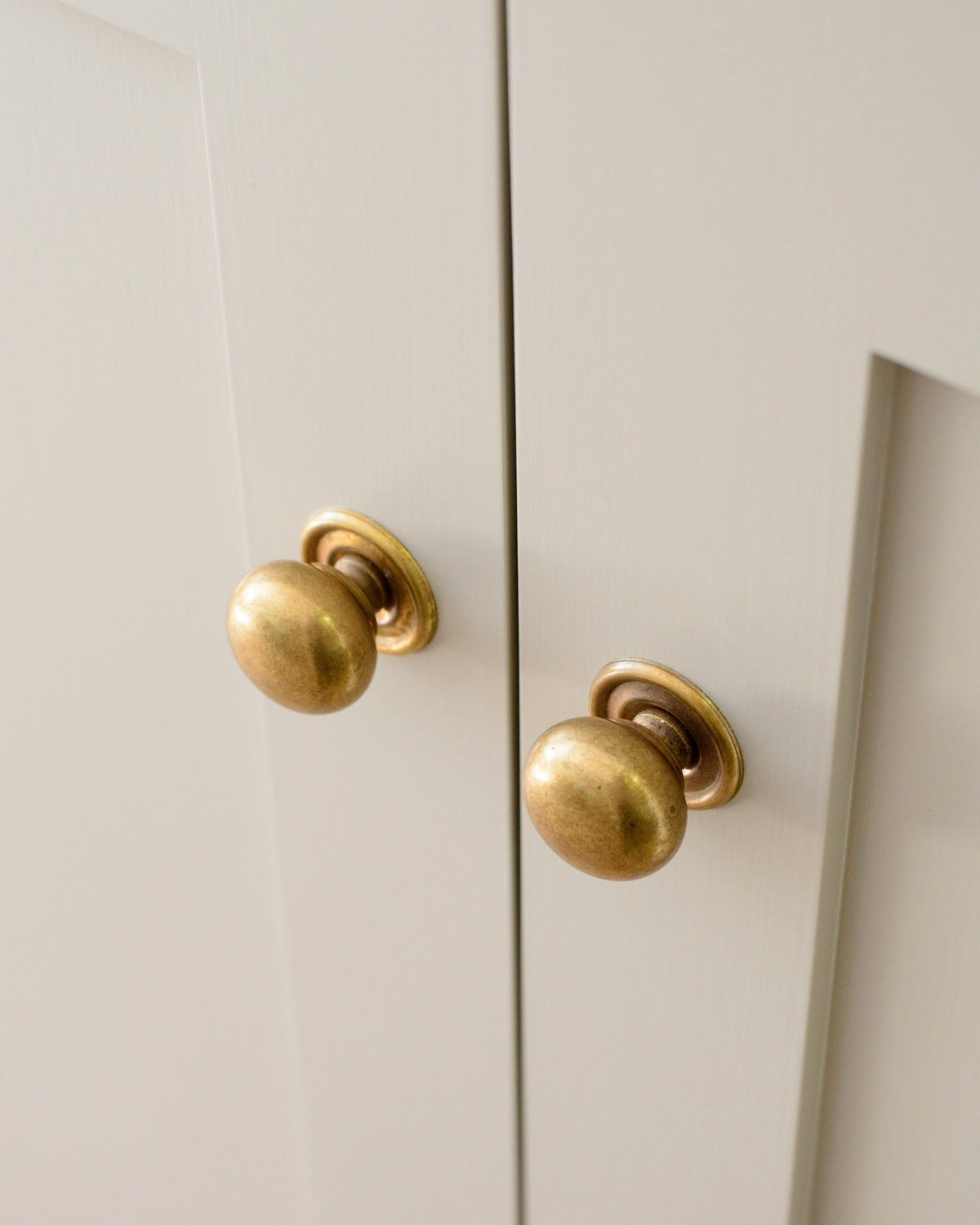 Bella Brass Round Knob - Medium TEST