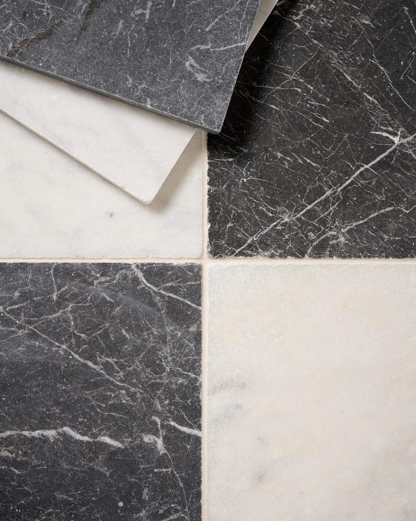 Parisian Chequer Marble - 16" x 16" (3/4" thick)