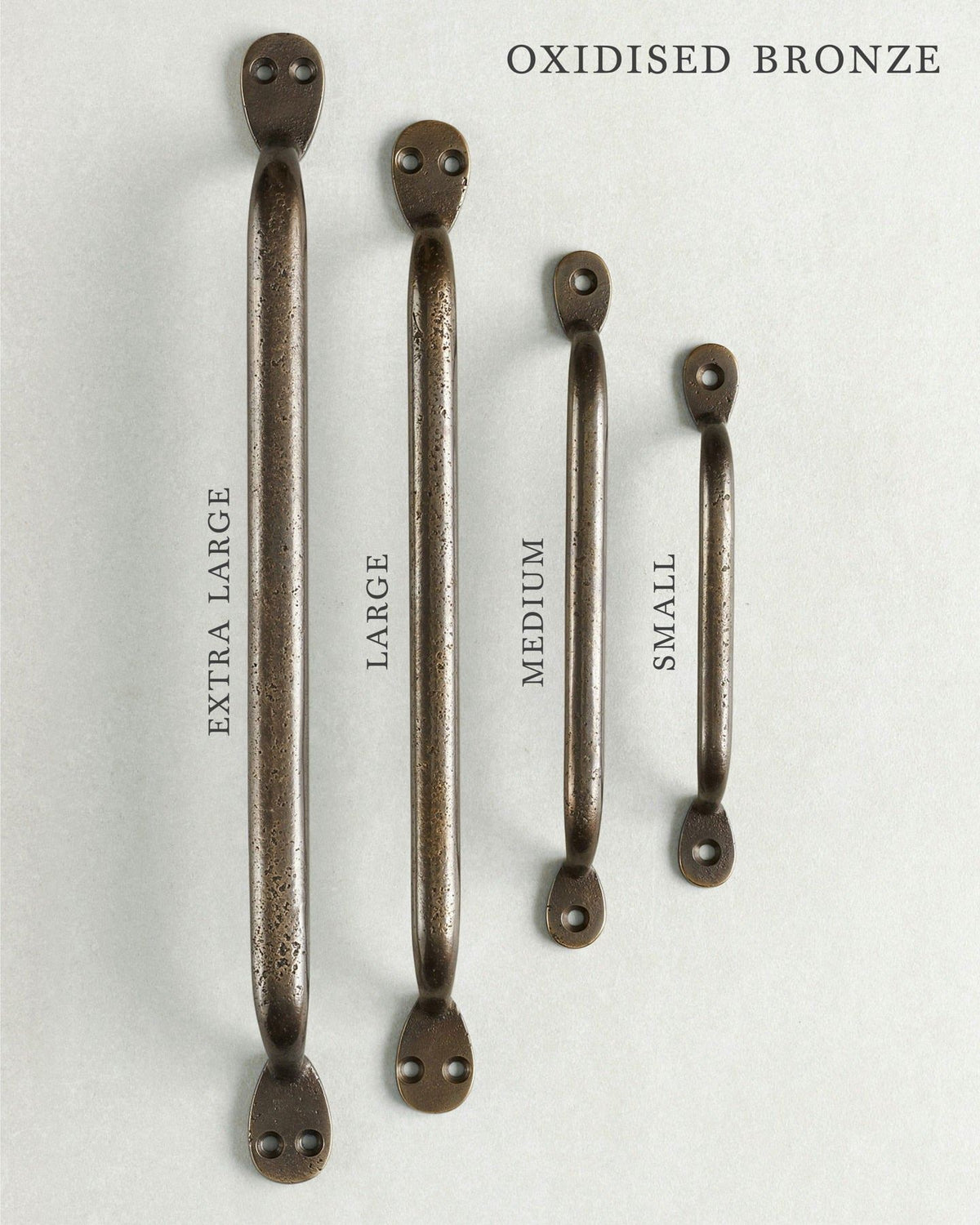 Oxidised Bronze Pull Handle - Extra Large TEST
