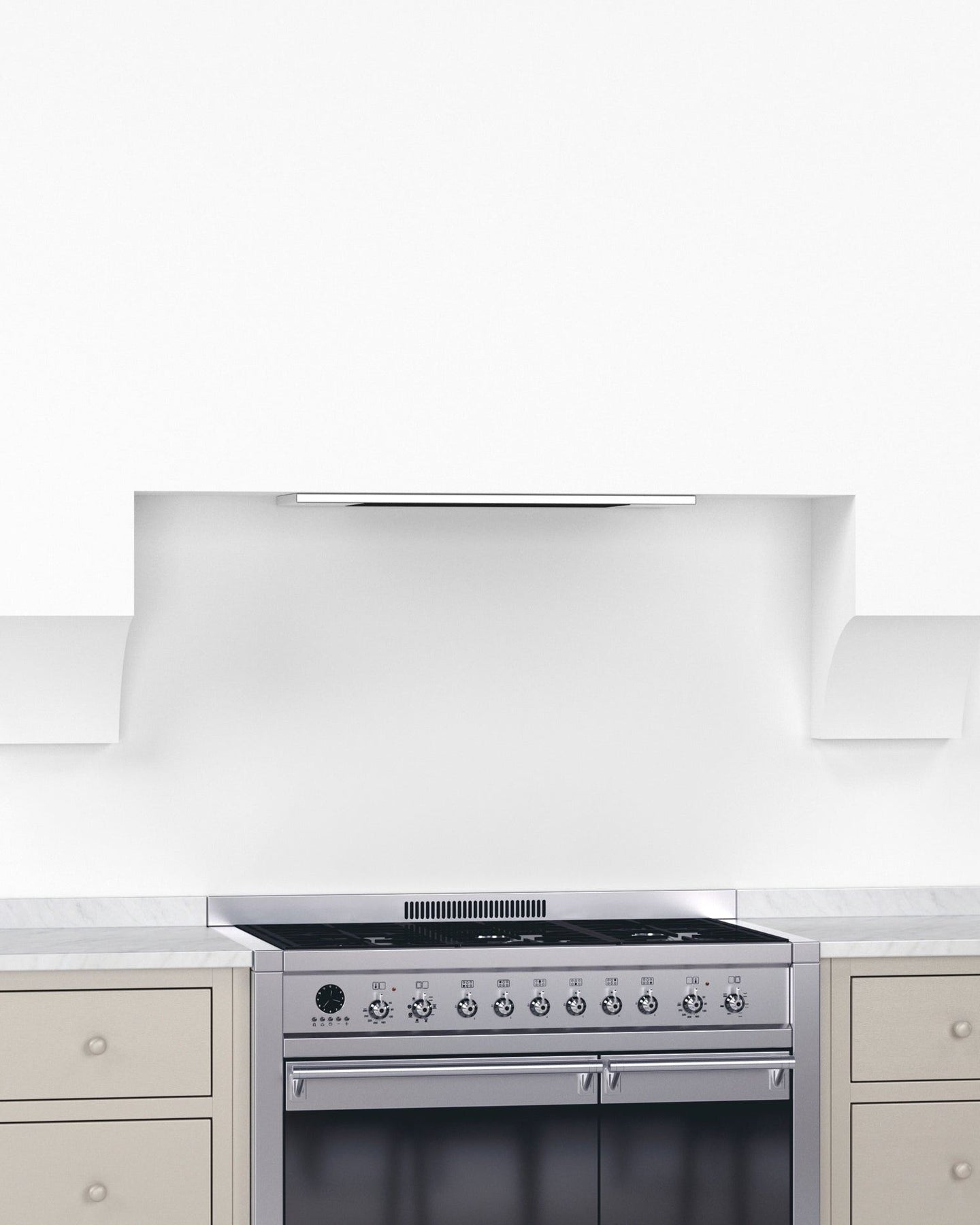 Suspended False Chimney Breast