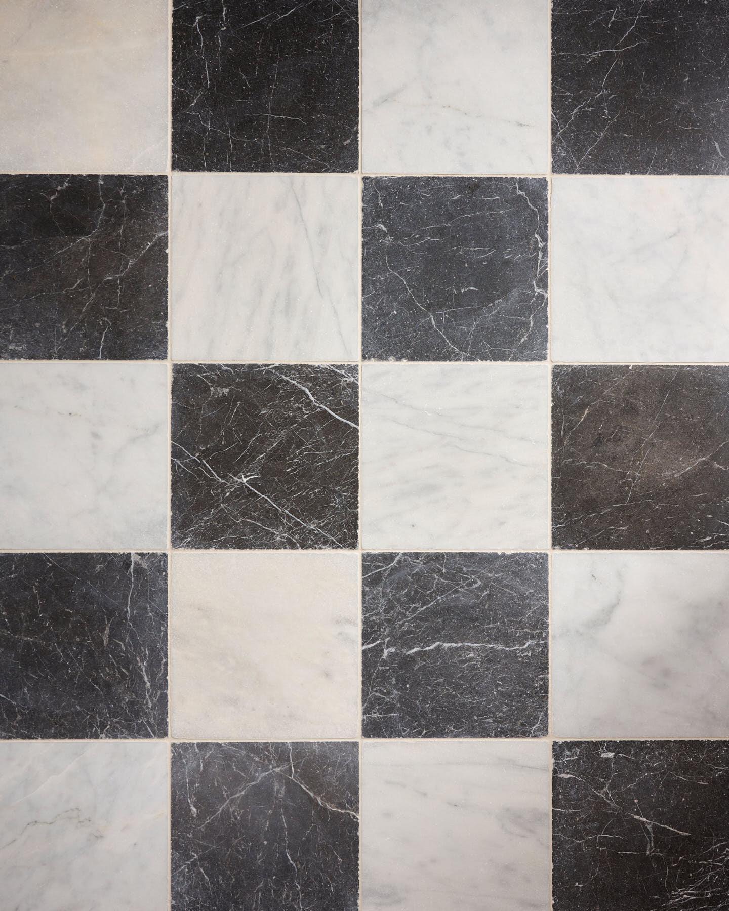 Parisian Chequer Marble - 16" x 16" (3/4" thick)