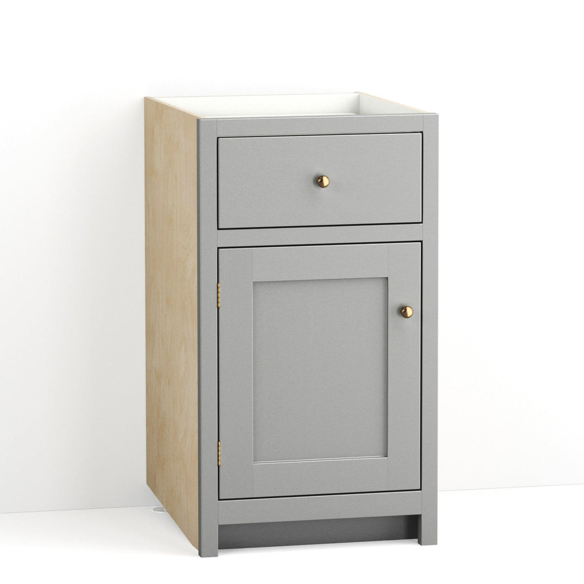 19 5/8" Door/Drawer Cabinet