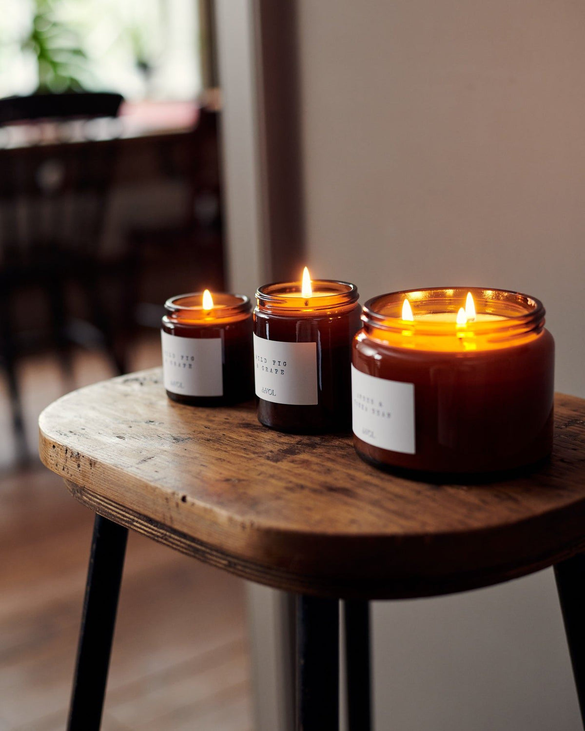 Small deVOL Scented Candle - Wild Cranberry TEST