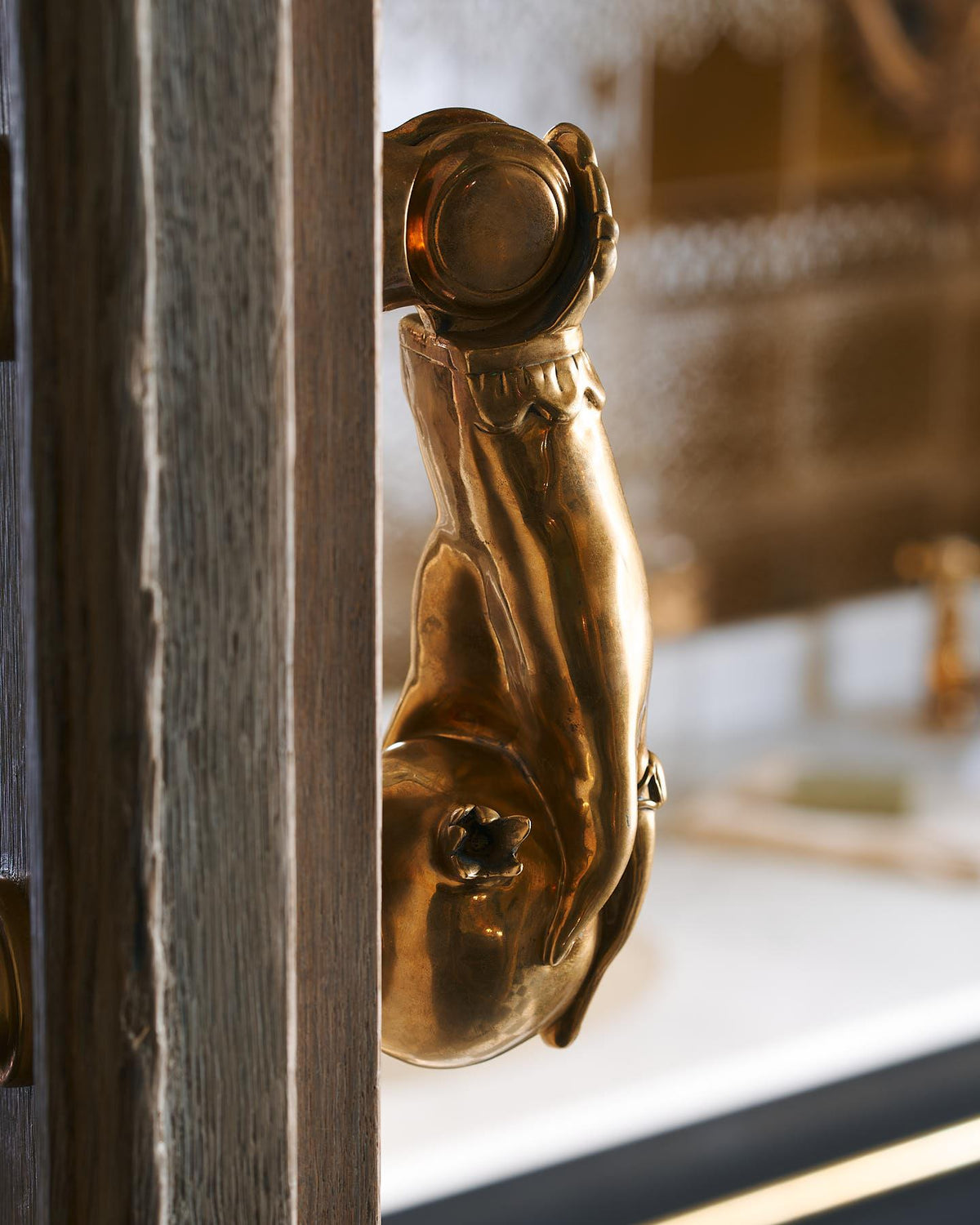 The Weaver's Hand Door Knocker TEST