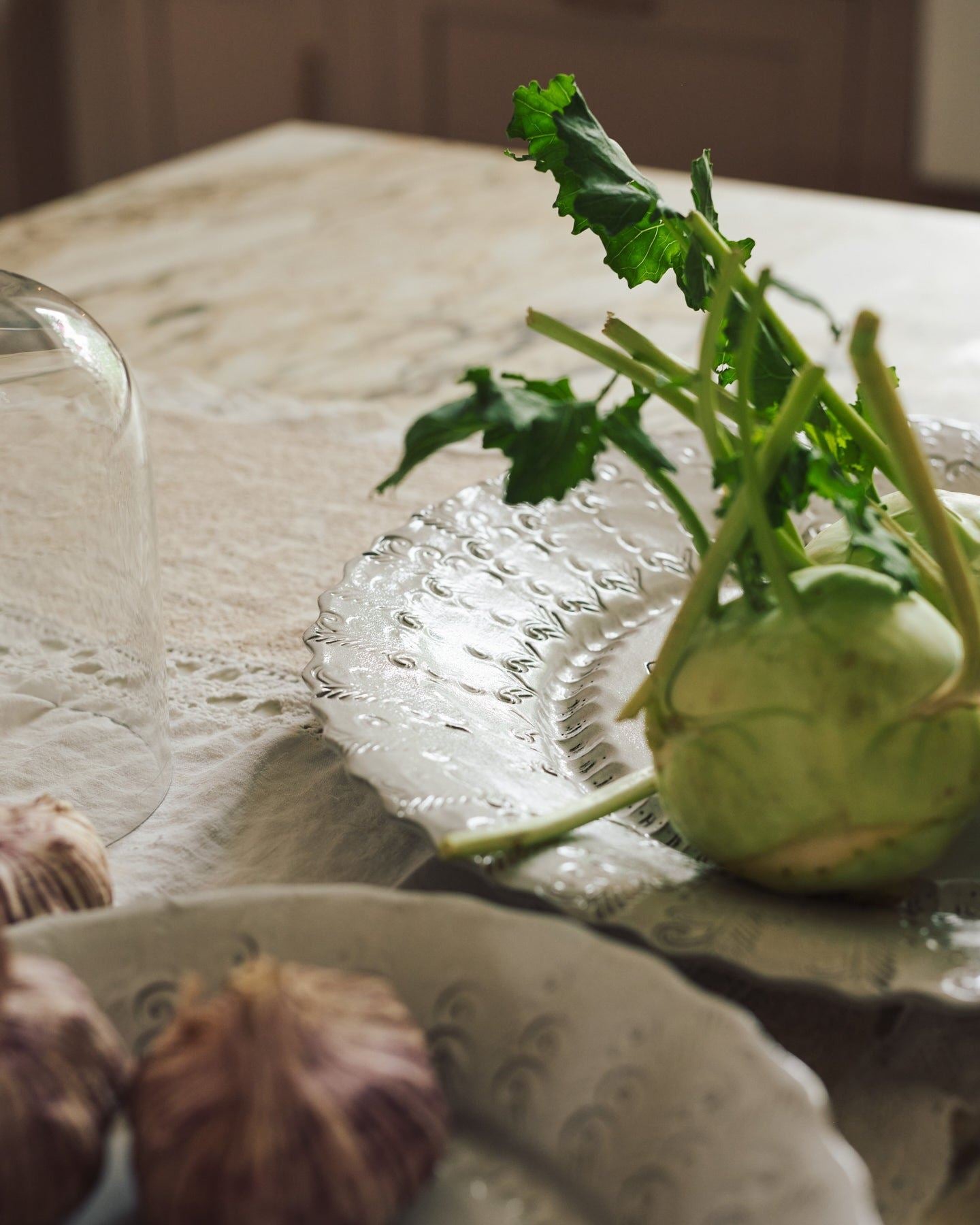 Grand Heirloom Platter - Antique White