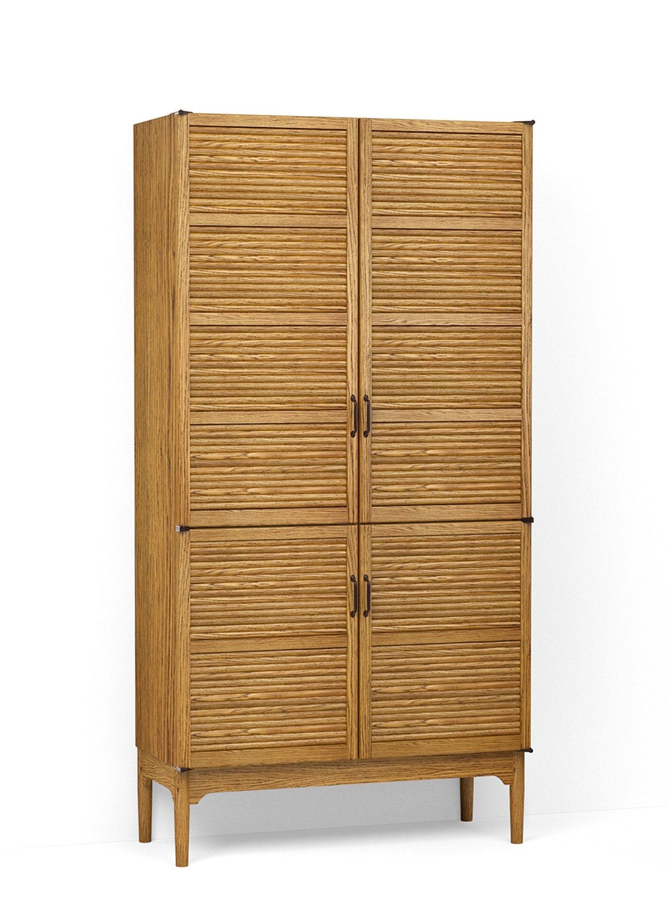 43 1/4" Freestanding Pantry with Tambour Doors