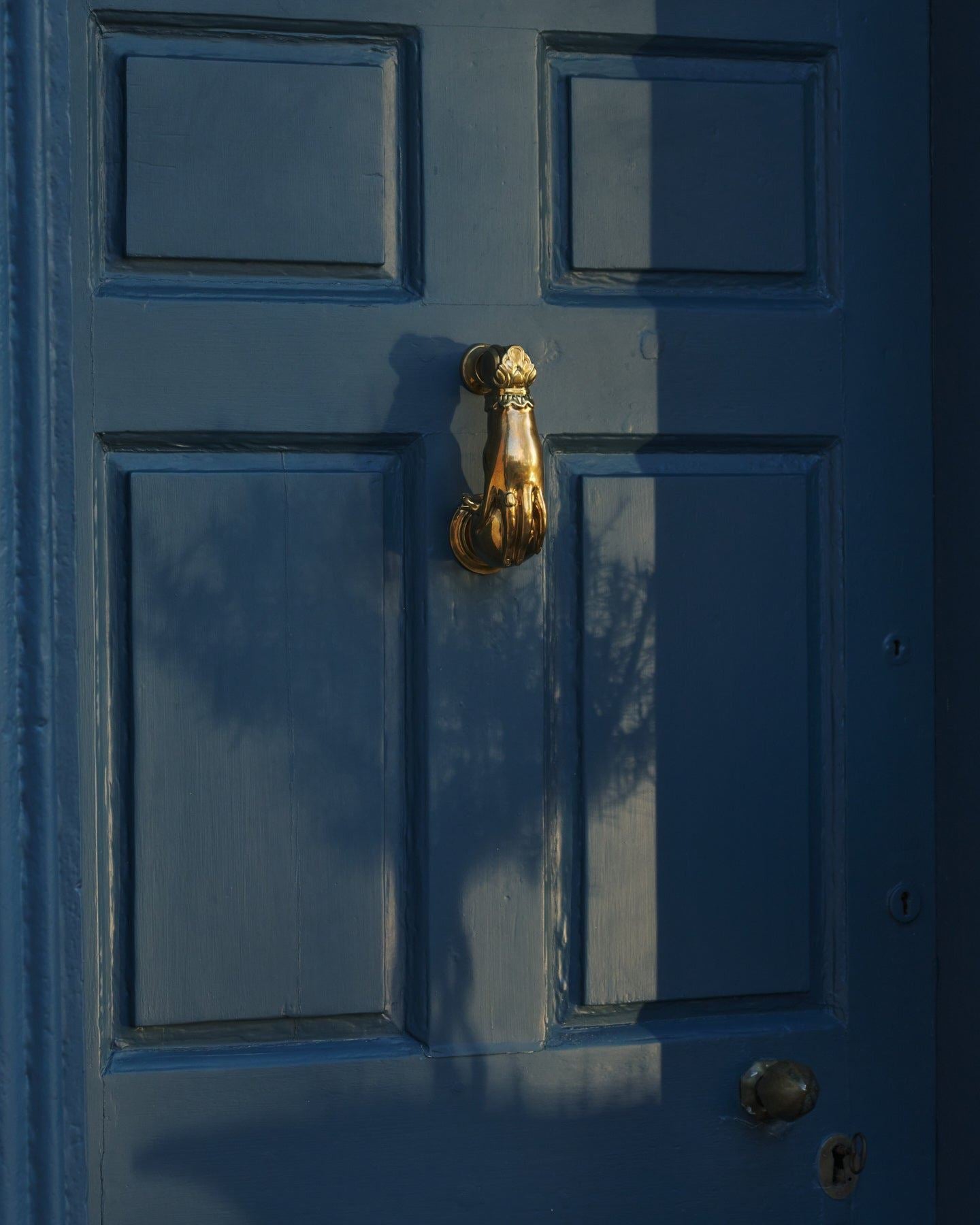 The Weaver's Hand Door Knocker