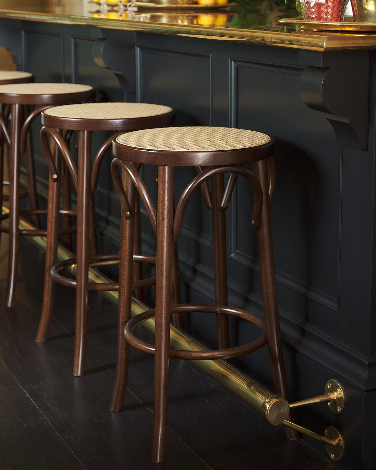 The Woven Top Bentwood Café Stool TEST