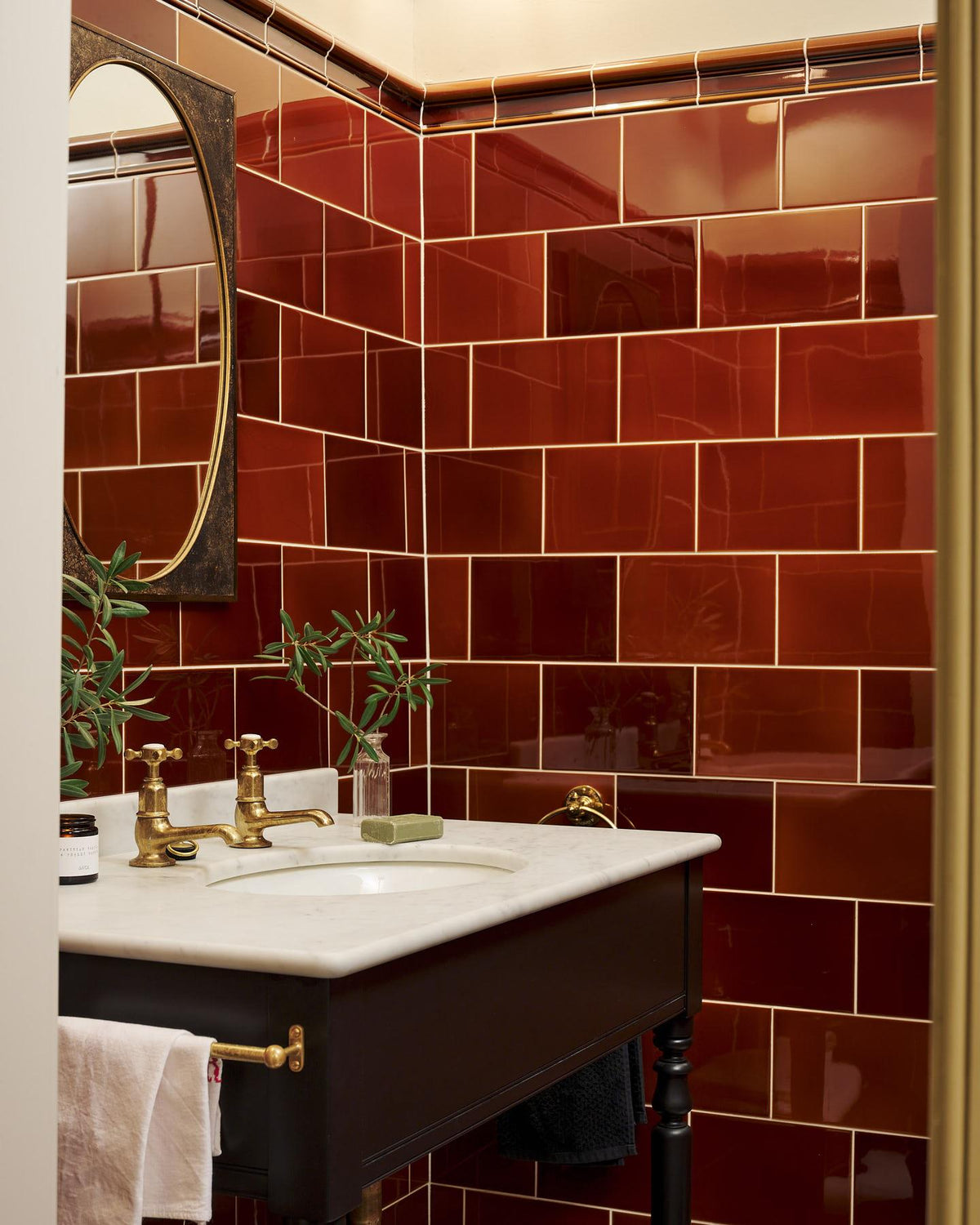 Kentish Brown Subway Tiles TEST