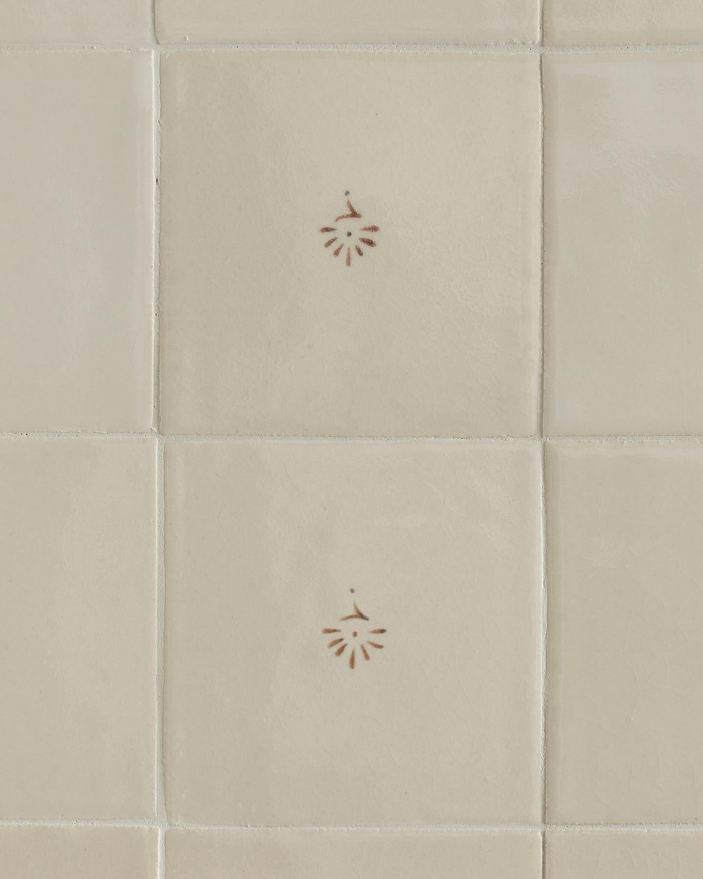 Ditsy Delft Tile - Ditsy in Sepia
