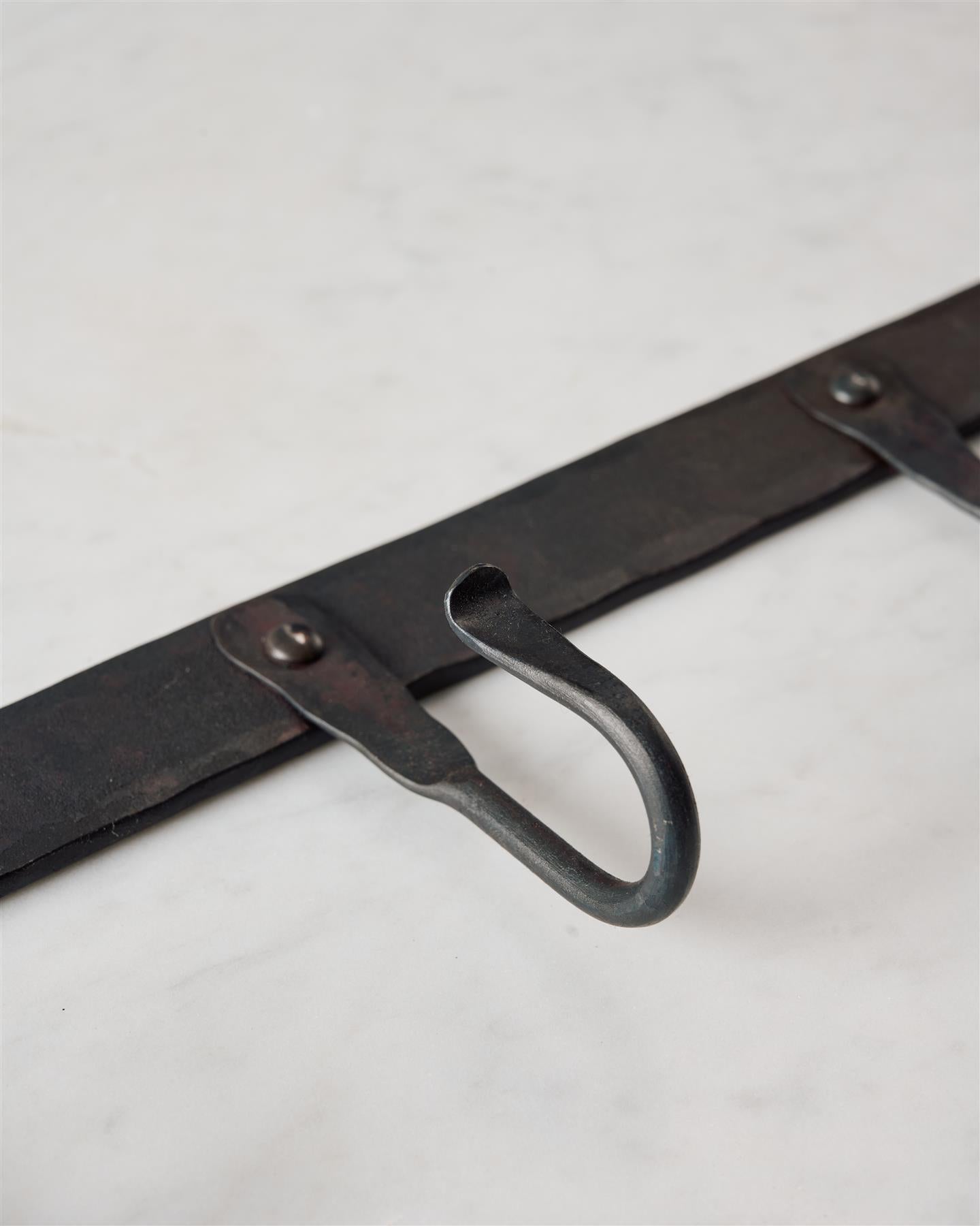 Iron Hook Rack - 3 Hooks