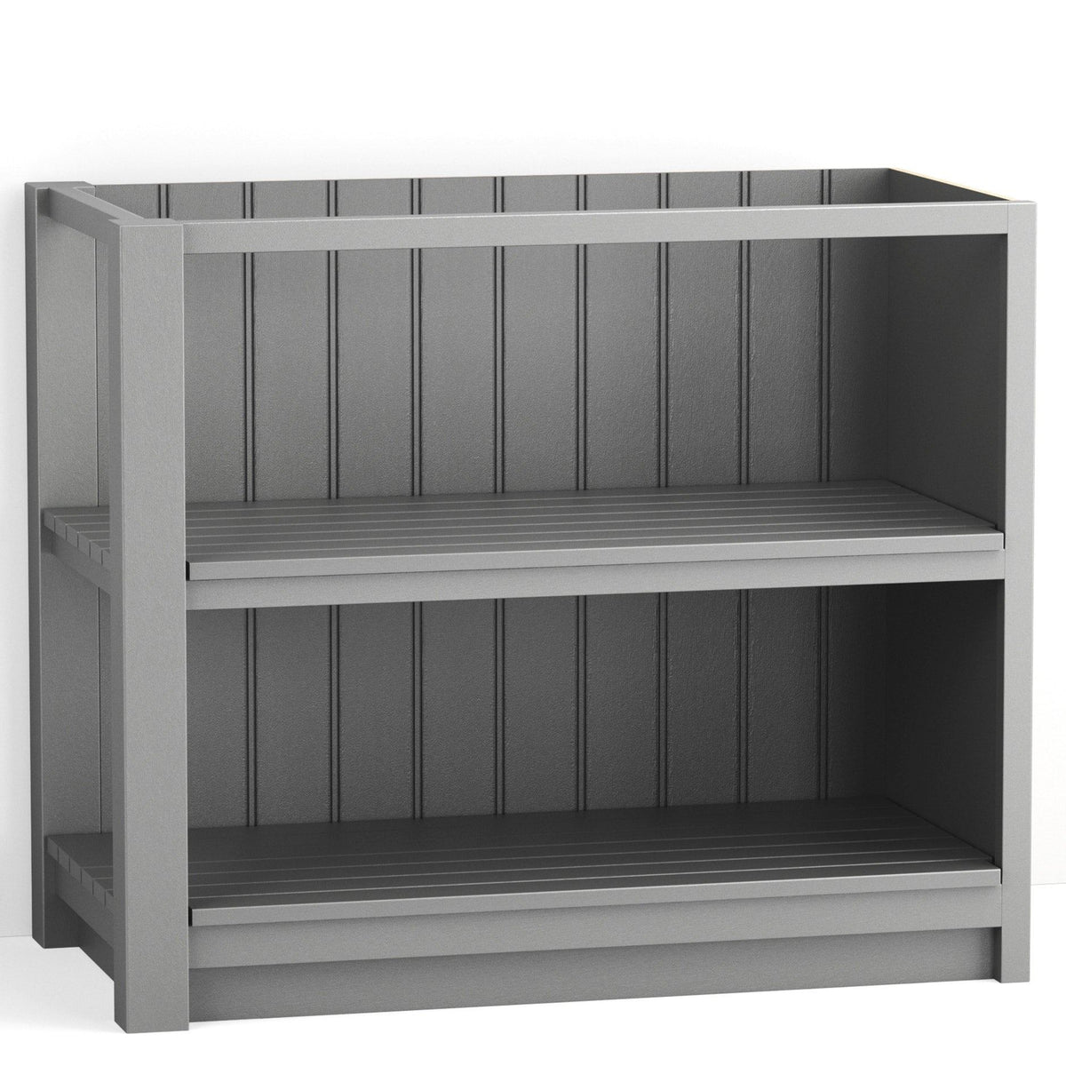 41 3/8" Slatted End Cabinet