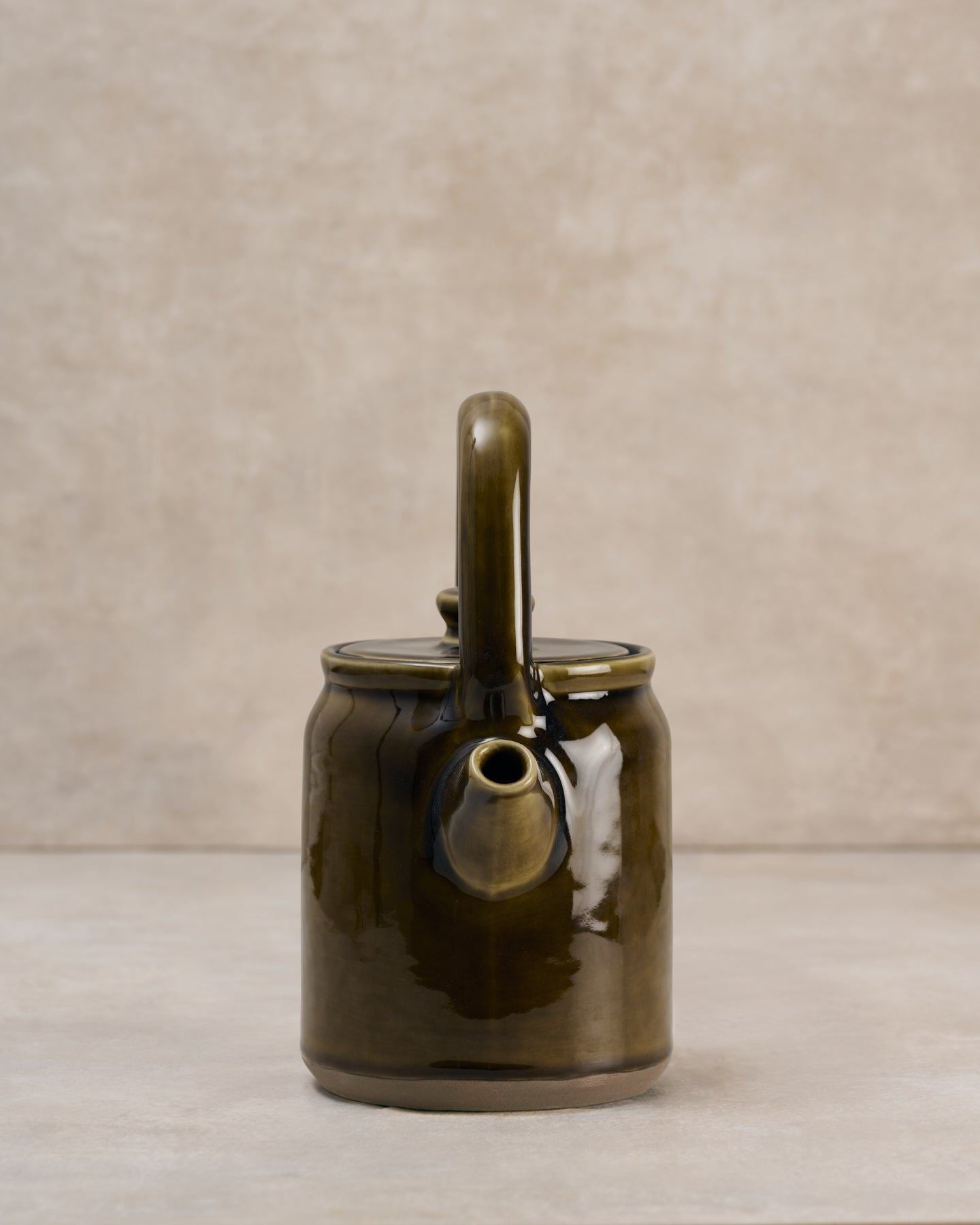 The Amber Glaze Teapot