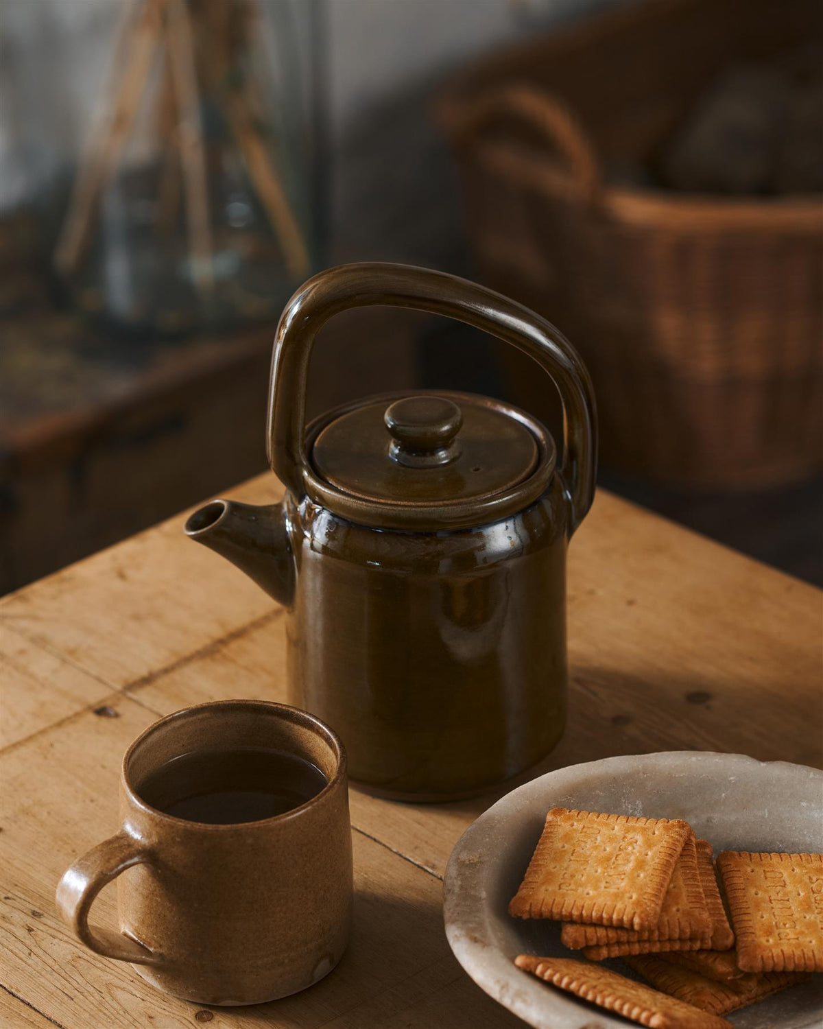 The Amber Glaze Teapot TEST