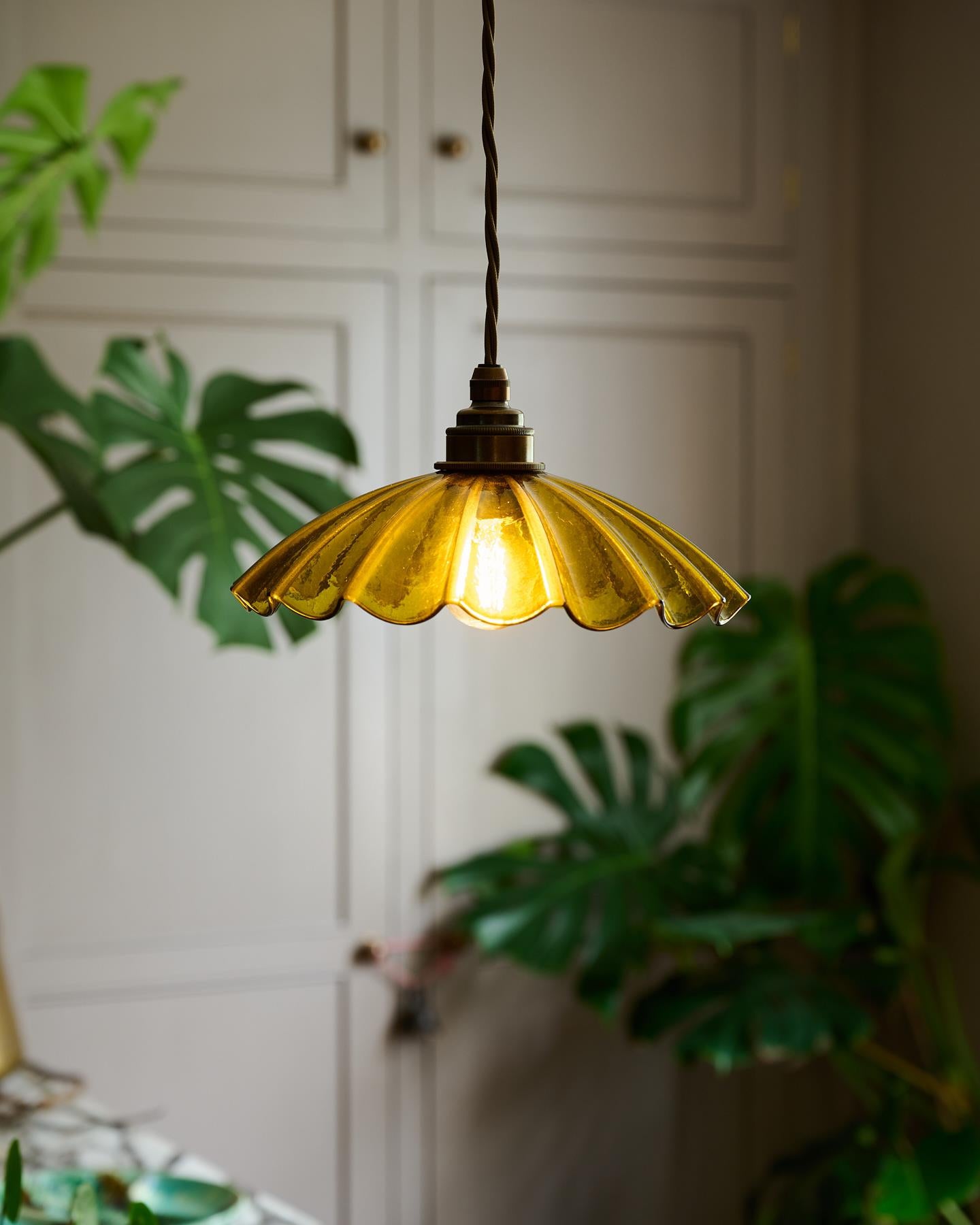 The Petite Frilly Chartreuse Light